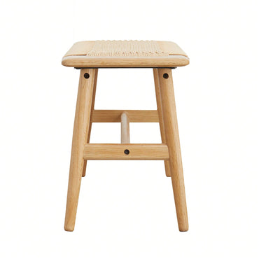 Natural Oak Wood Dining Bench Bed Bench For Dining Room, Bedroom, Bathroom