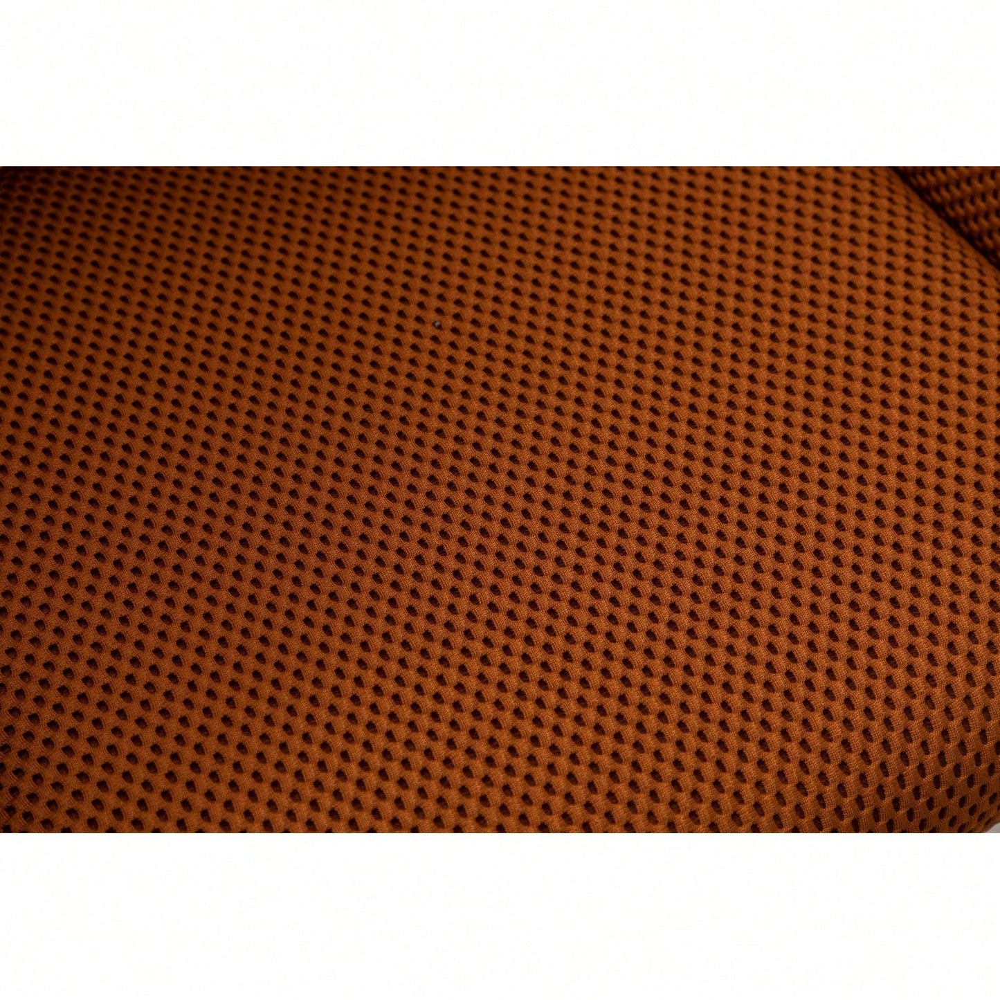 Adjustable Height Mesh Fabric Swivel Chair with Gold Base Soft Foam Seat 360° Rolling Wheels for Home Office and Bedroom