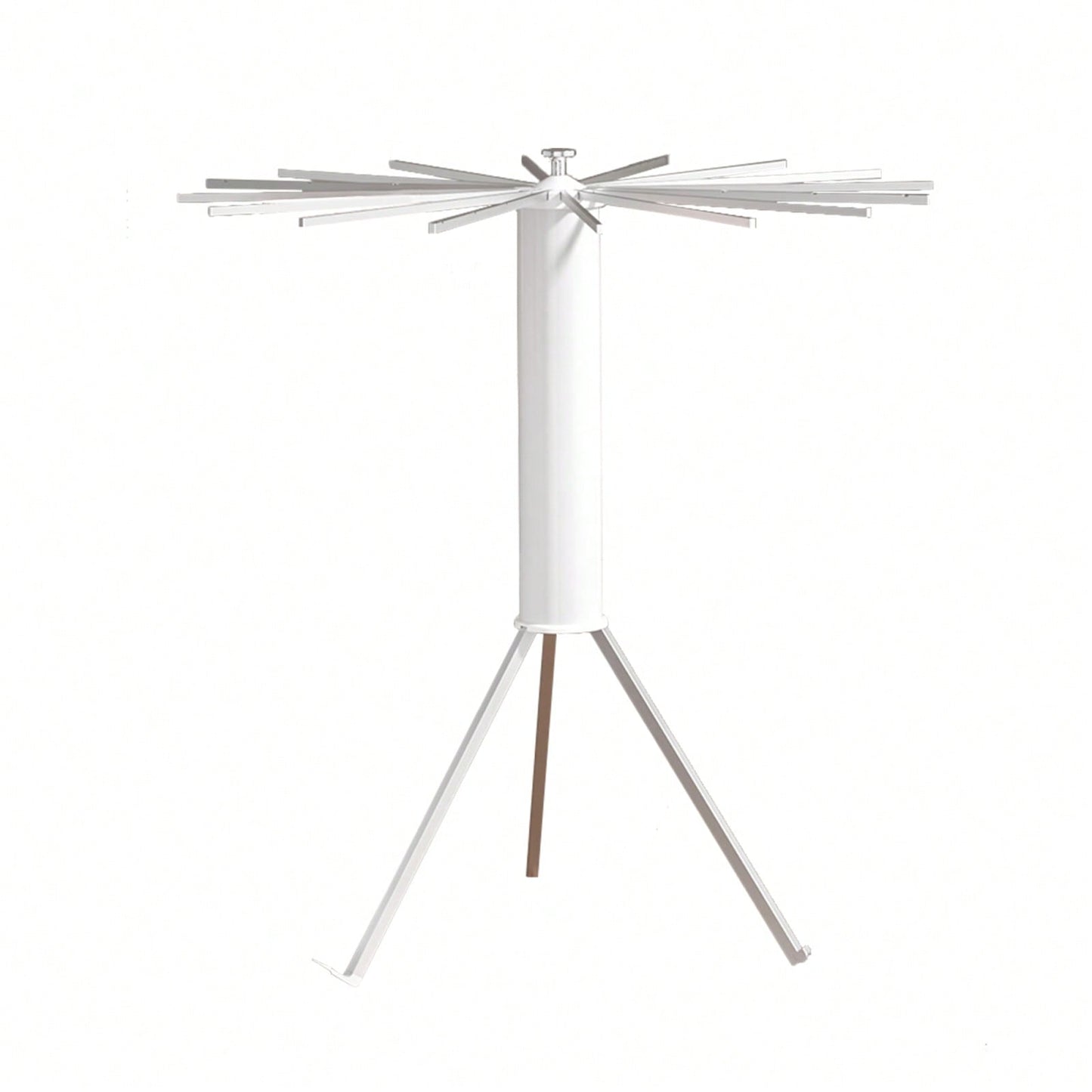 Aluminum Space-Saving Clothes Drying Rack with Rustproof Design and Convenient Handle