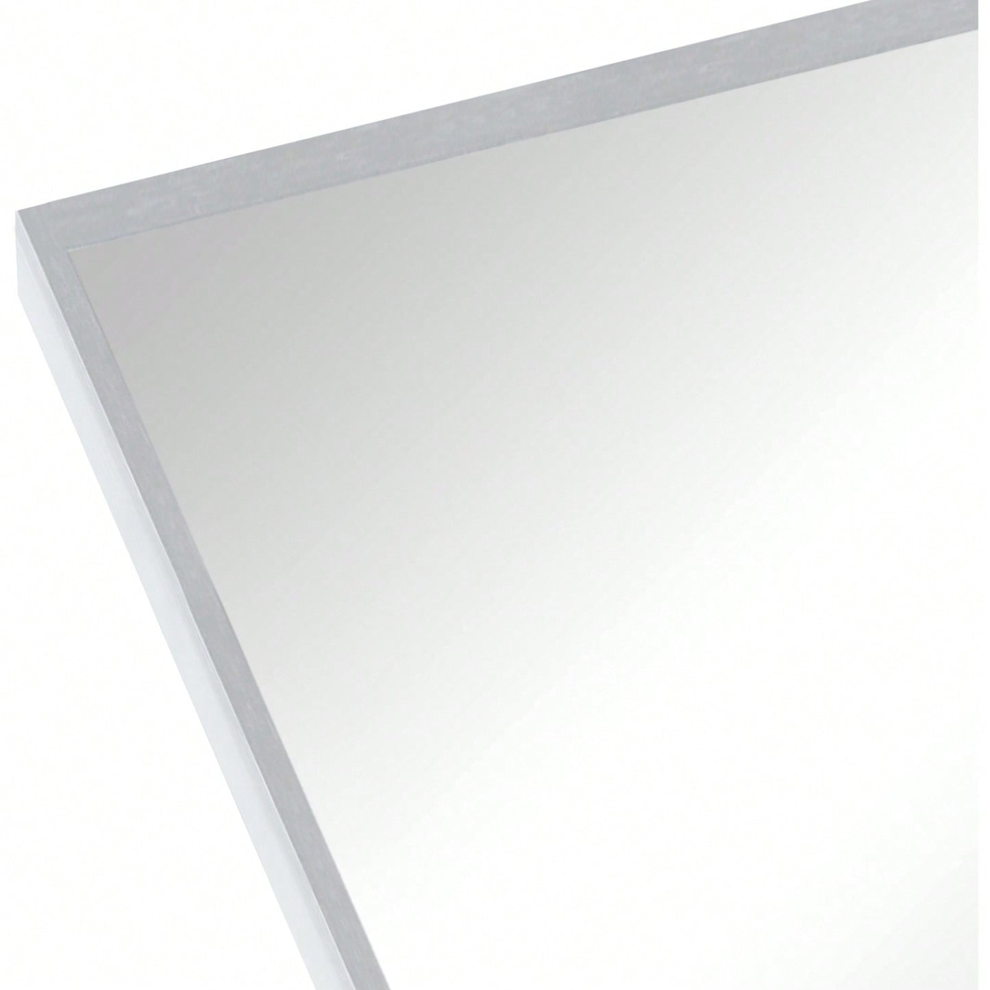 20x30 Inch Large Round Metal Arch Bathroom Mirror with Brushed Aluminum Frame Shatterproof Glass Easy Install Guide