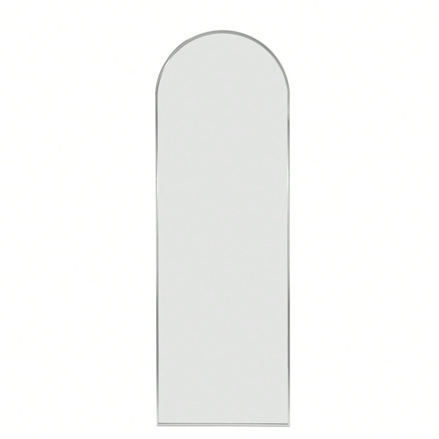 63x20 Inch Metal Arch Mirror - Full Length Shatterproof Glass with Anti-Rust Aluminum Frame - Easy Install Modern Design