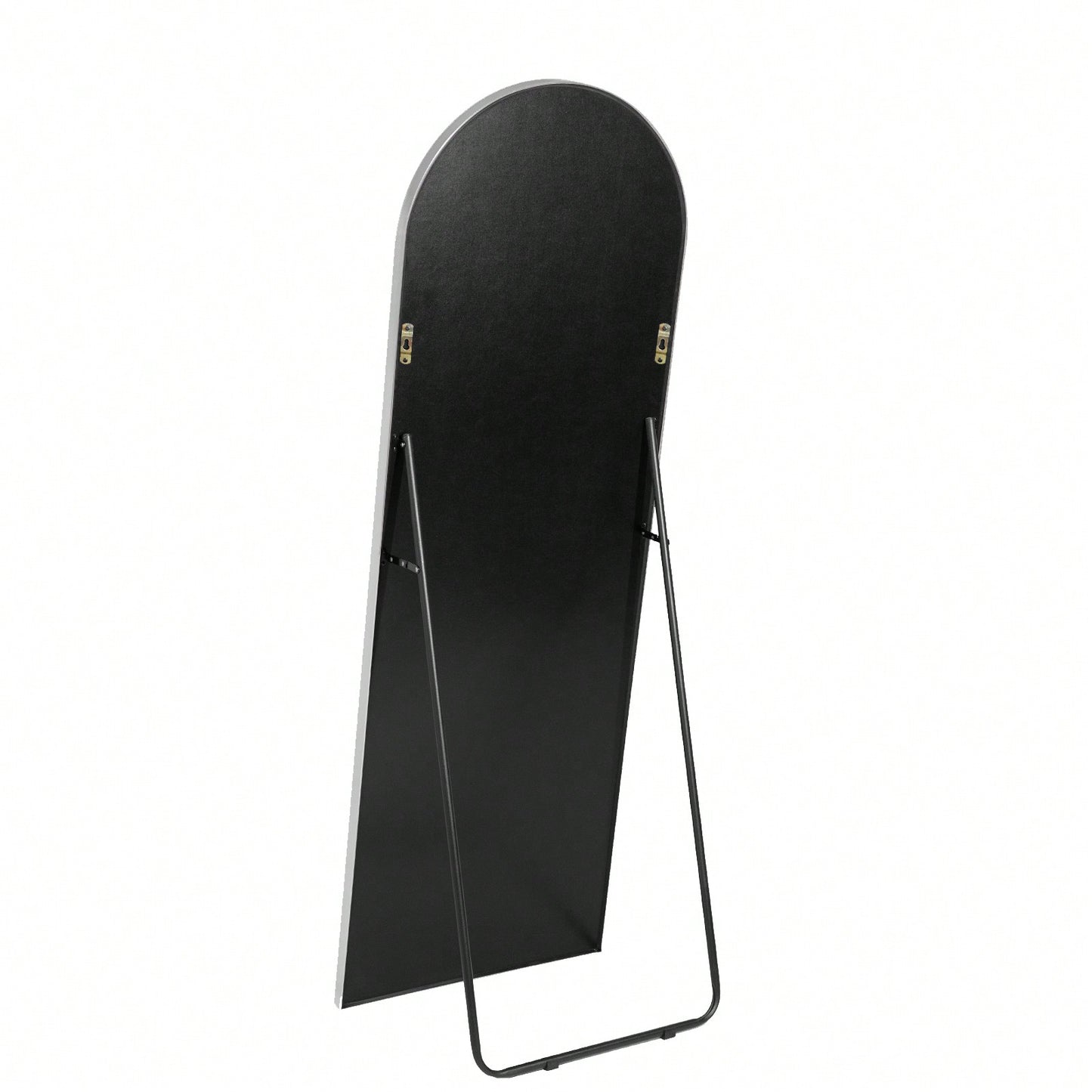 63x20 Inch Metal Arch Mirror - Full Length Shatterproof Glass with Anti-Rust Aluminum Frame - Easy Install Modern Design