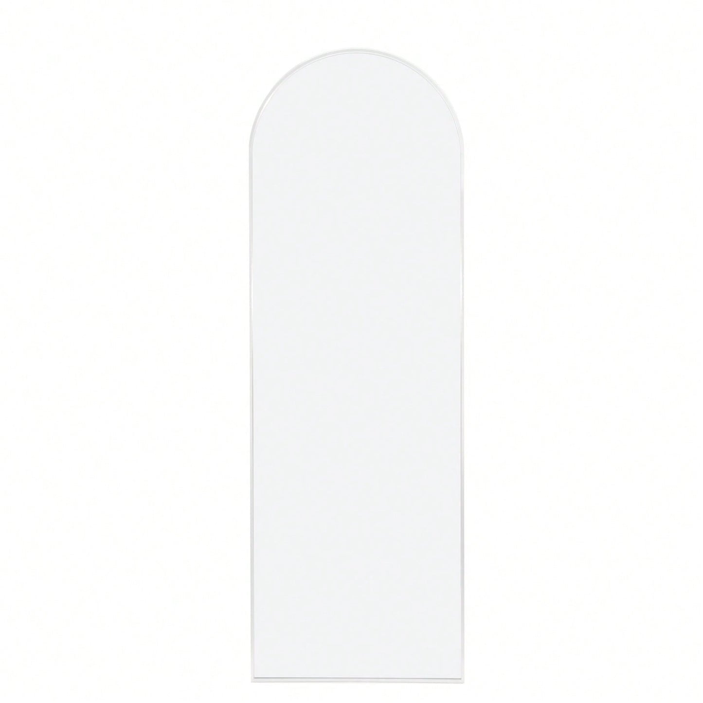 63x20 Inch Metal Arch Mirror - Full Length Shatterproof Glass with Anti-Rust Aluminum Frame - Easy Install Modern Design