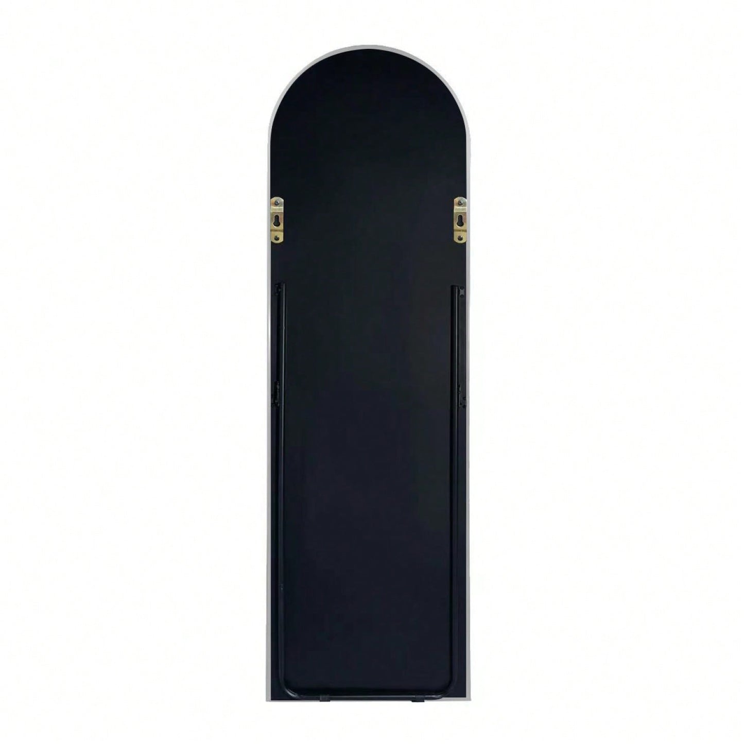 63x20 Inch Metal Arch Mirror - Full Length Shatterproof Glass with Anti-Rust Aluminum Frame - Easy Install Modern Design