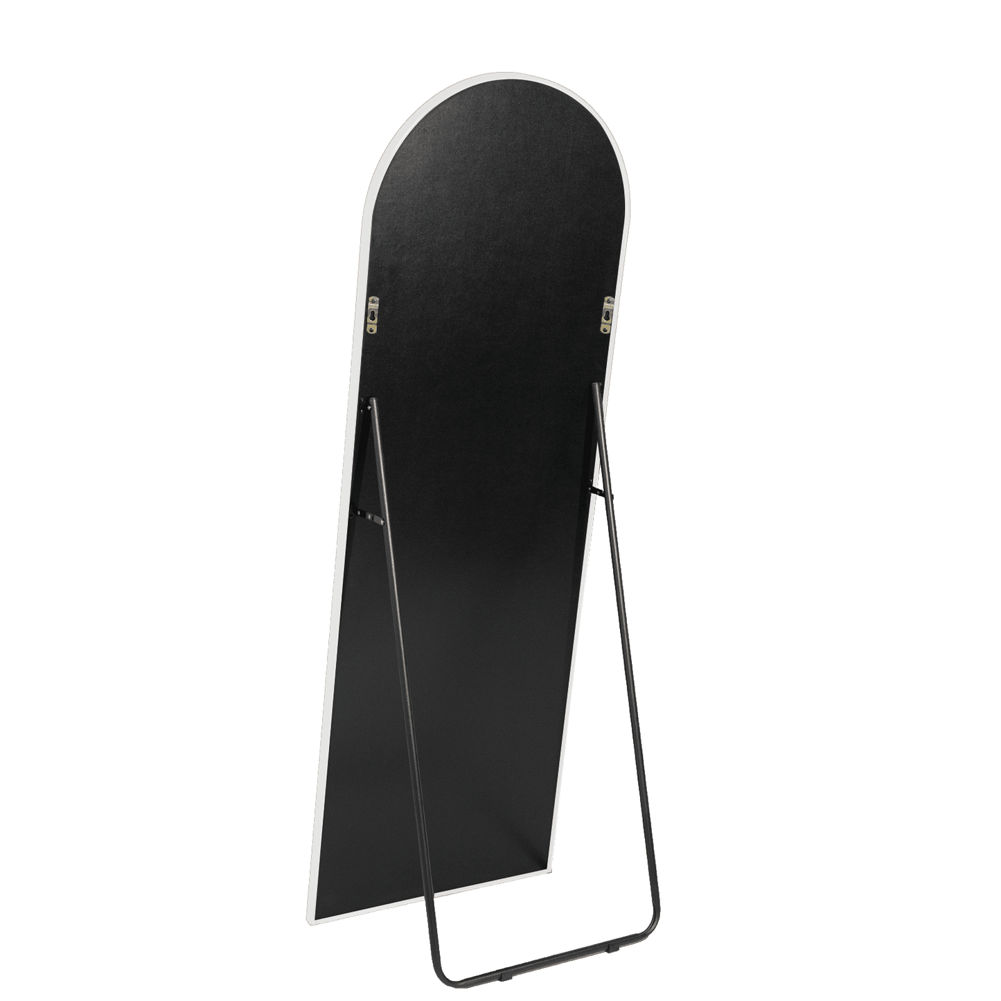 63x20 Inch Metal Arch Mirror - Full Length Shatterproof Glass with Anti-Rust Aluminum Frame - Easy Install Modern Design