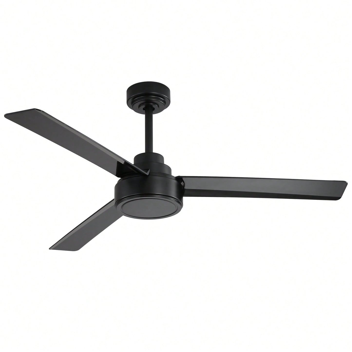 52 Inch Outdoor Ceiling Fan with Remote Reversible DC Motor 3 ABS Blades Energy Efficient Farmhouse Design for Living Room Bedroom Kitchen