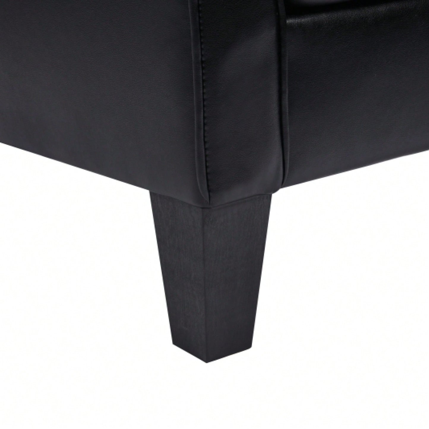 Elegant Modern Accent Chair and Ottoman Set for Living Room Bedroom Office - Durable Fabric and Foam Comfort