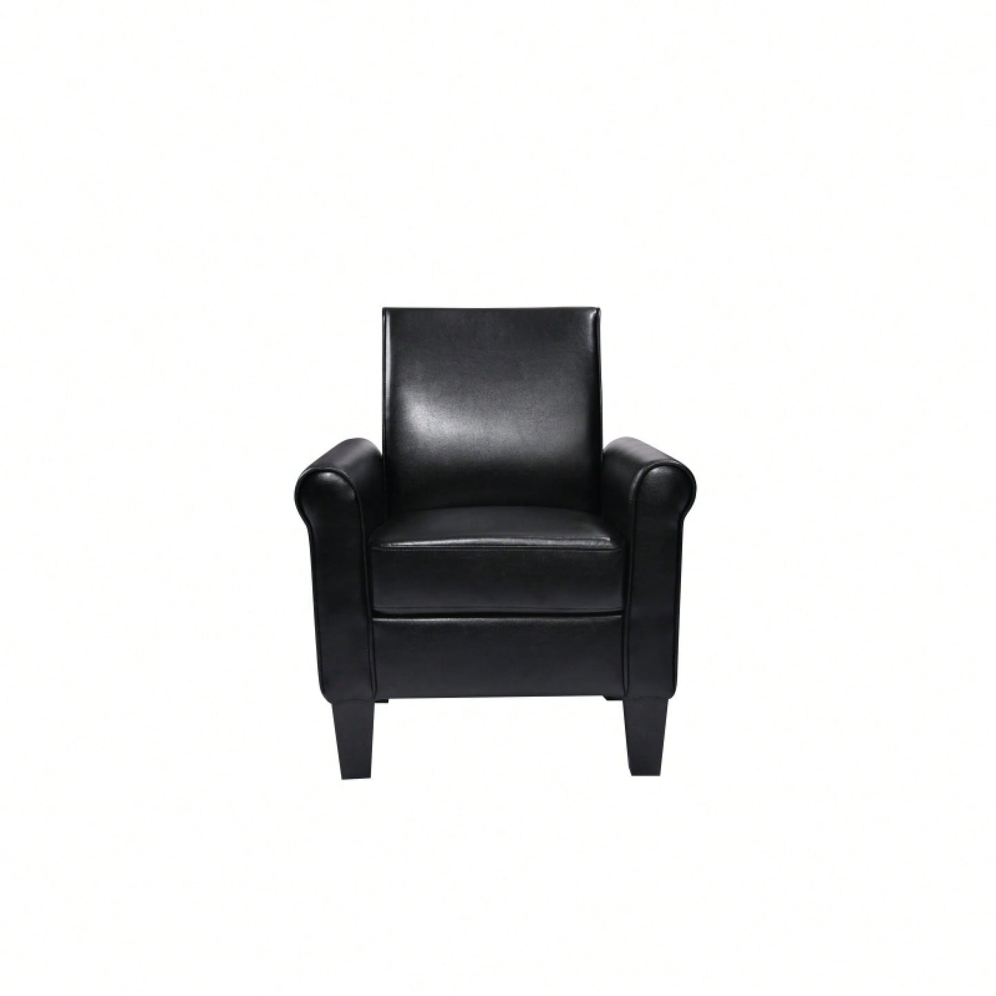 Elegant Modern Accent Chair and Ottoman Set for Living Room Bedroom Office - Durable Fabric and Foam Comfort