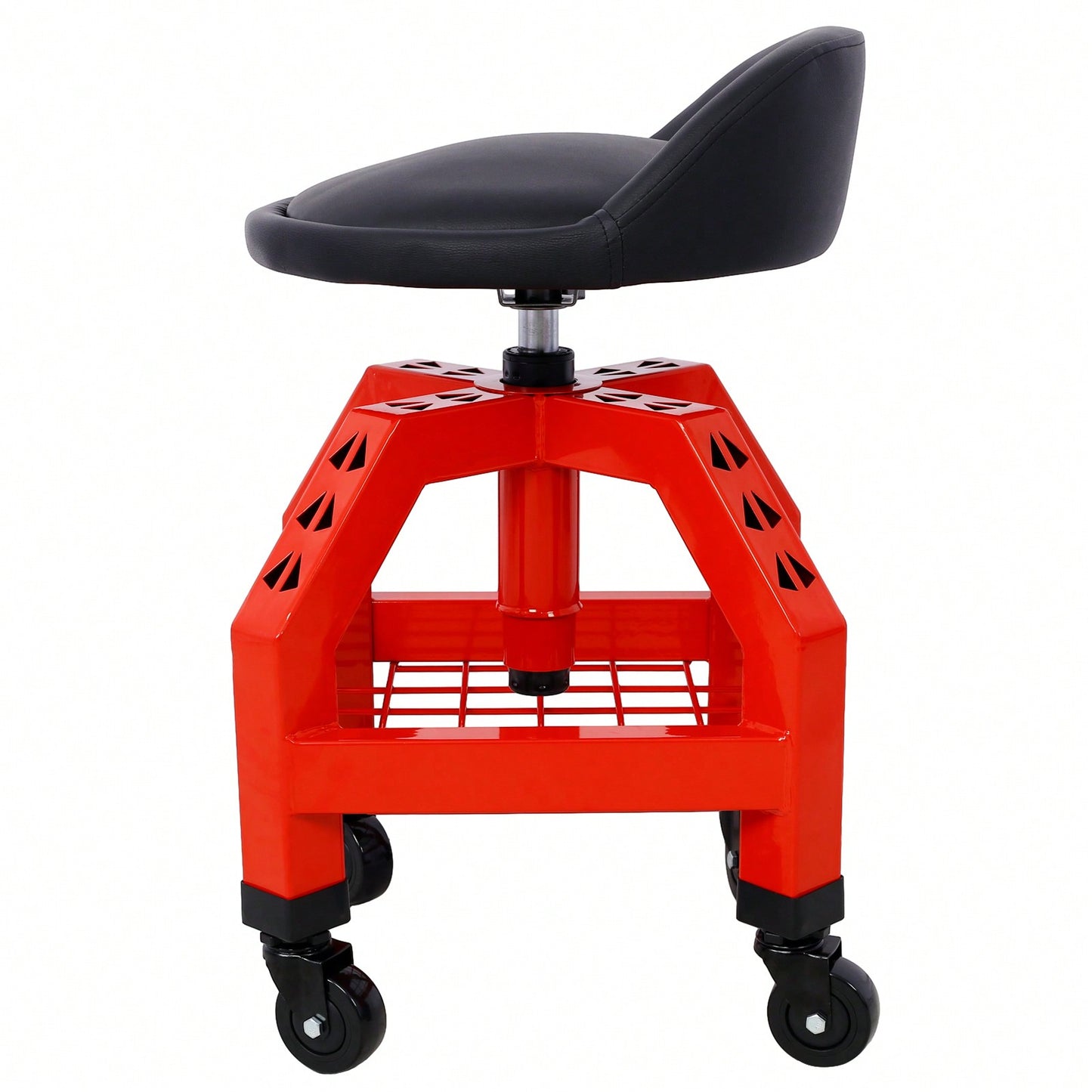 Pneumatic 360 Degree Swivel Mechanics Rolling Creeper Seat Heavy Duty Rolling Mechanics Stool Shop Stool With Casters
