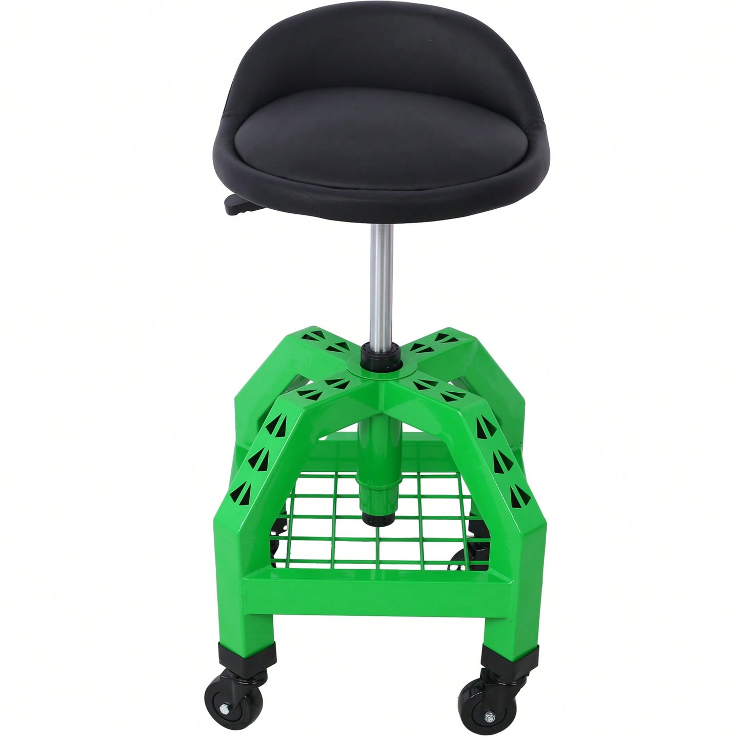 Pneumatic 360 Degree Swivel Mechanics Rolling Creeper Seat Heavy Duty Rolling Mechanics Stool Shop Stool With Casters