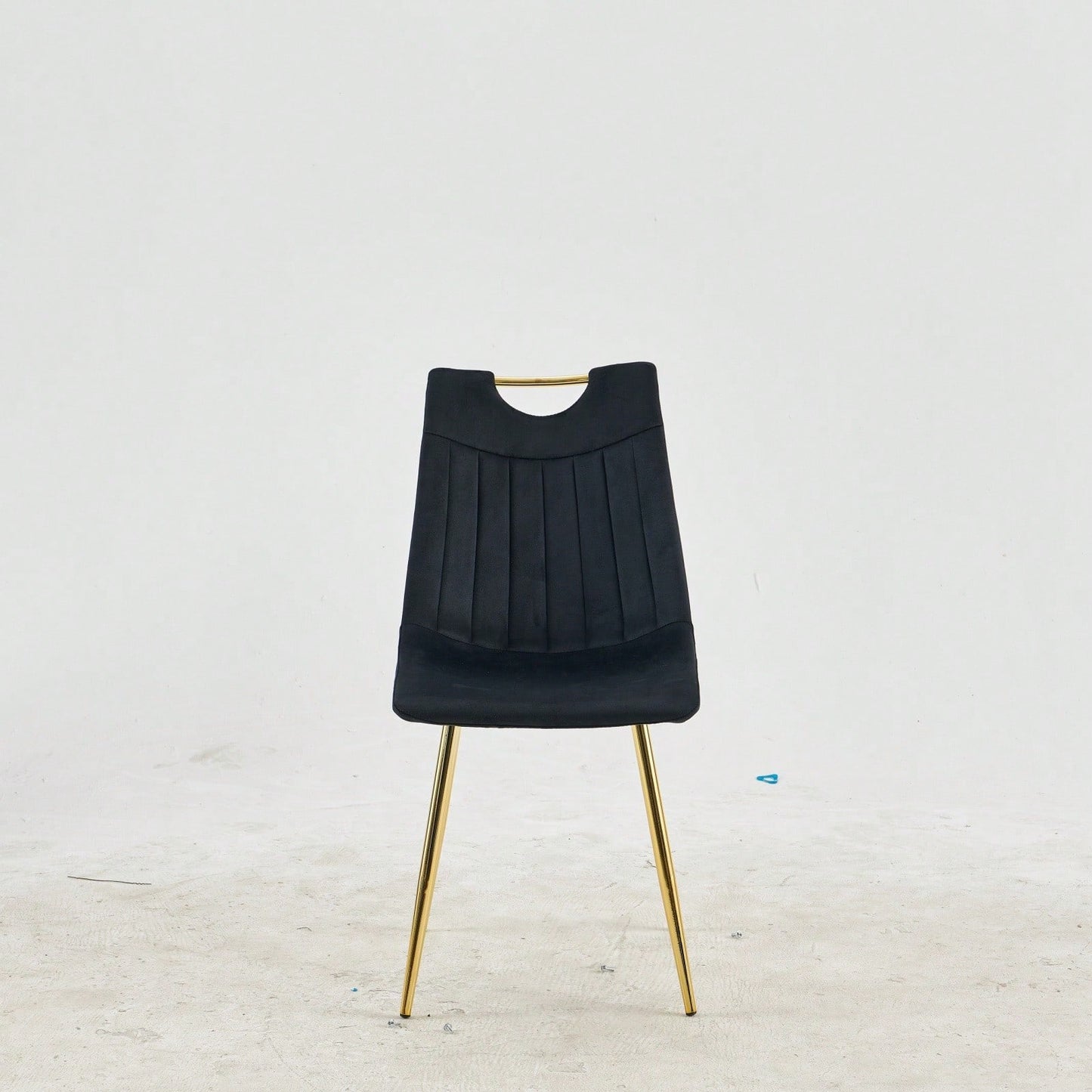 Modern Velvet Dining Chairs Set of 4 with Gold Legs Stylish Upholstered Seats for Living Room Bedroom Office Easy Assembly