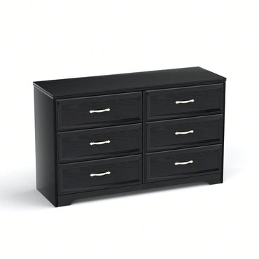 Modern 9 Drawer Dresser with Metal Slides and Anti-Tip Straps for Bedroom Living Room Hallway 47.6L x 15.7W x 28.9H