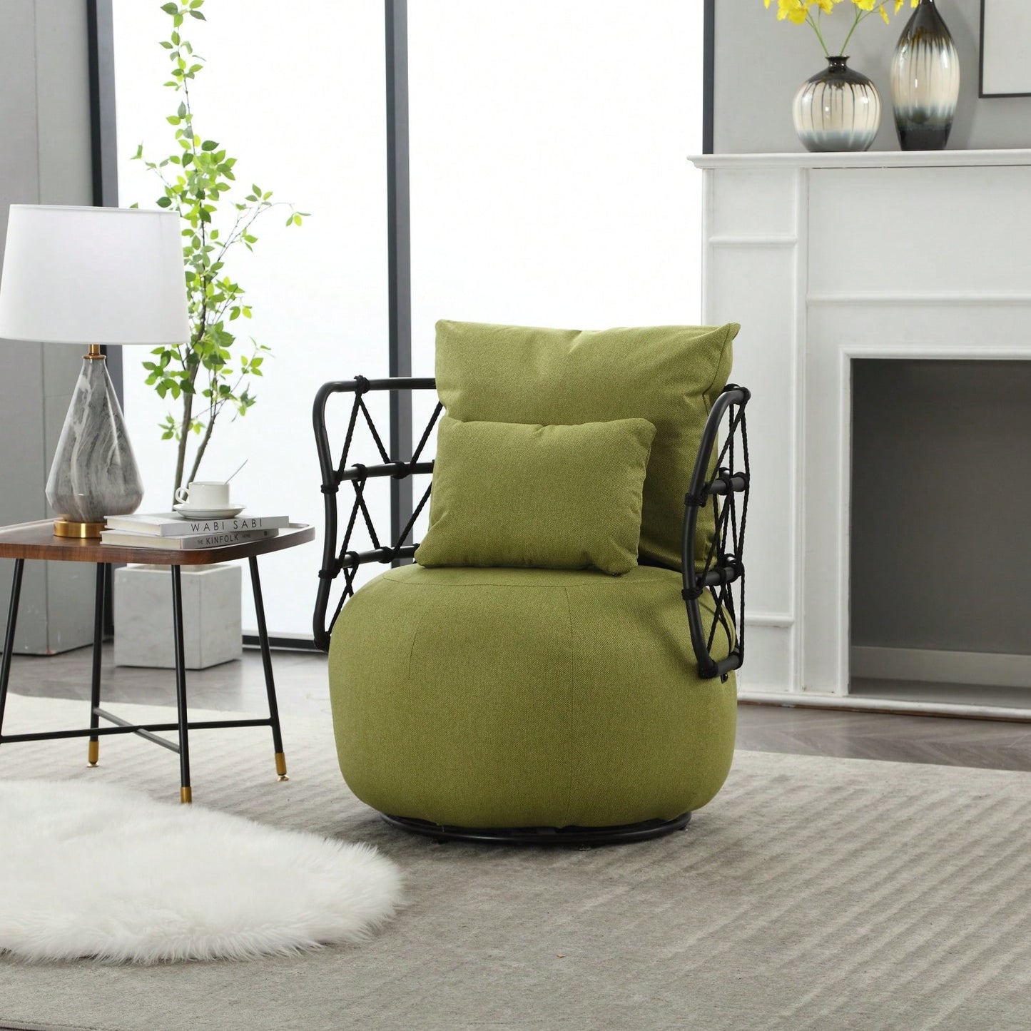 Stylish Velvet Accent Chair with Metal Legs Tufted Design Comfortable Deep Seat for Living Room Bedroom Office 250lb Capacity