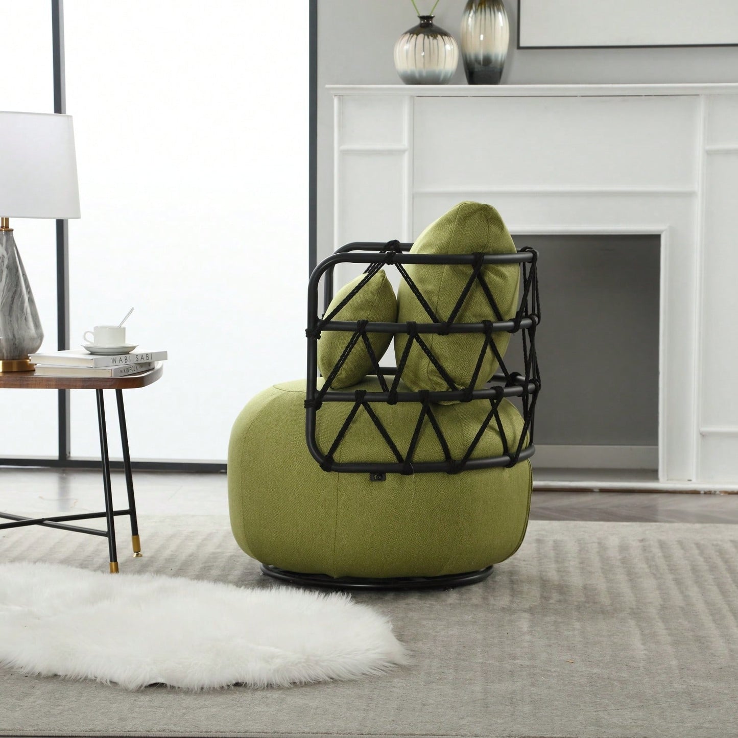 Stylish Velvet Accent Chair with Metal Legs Tufted Design Comfortable Deep Seat for Living Room Bedroom Office 250lb Capacity