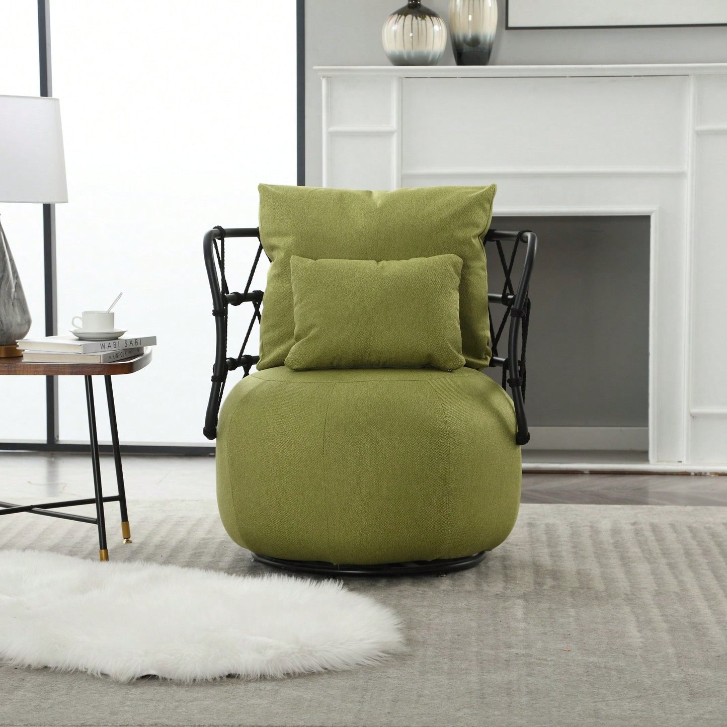 Stylish Velvet Accent Chair with Metal Legs Tufted Design Comfortable Deep Seat for Living Room Bedroom Office 250lb Capacity