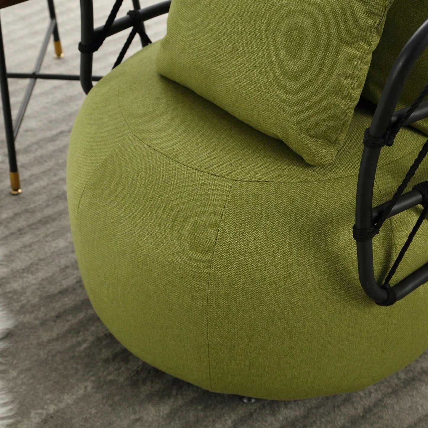 Stylish Velvet Accent Chair with Metal Legs Tufted Design Comfortable Deep Seat for Living Room Bedroom Office 250lb Capacity