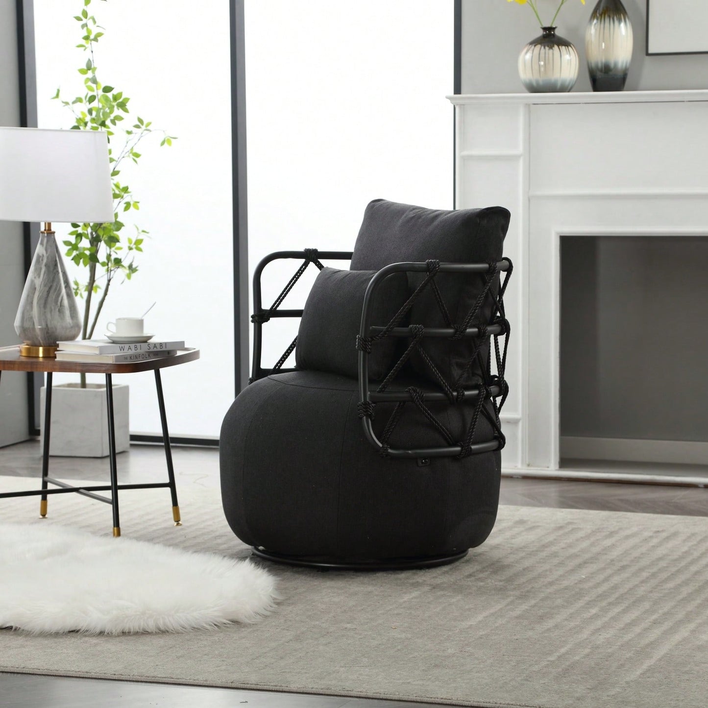 Stylish Velvet Accent Chair with Metal Legs Tufted Design Comfortable Deep Seat for Living Room Bedroom Office 250lb Capacity