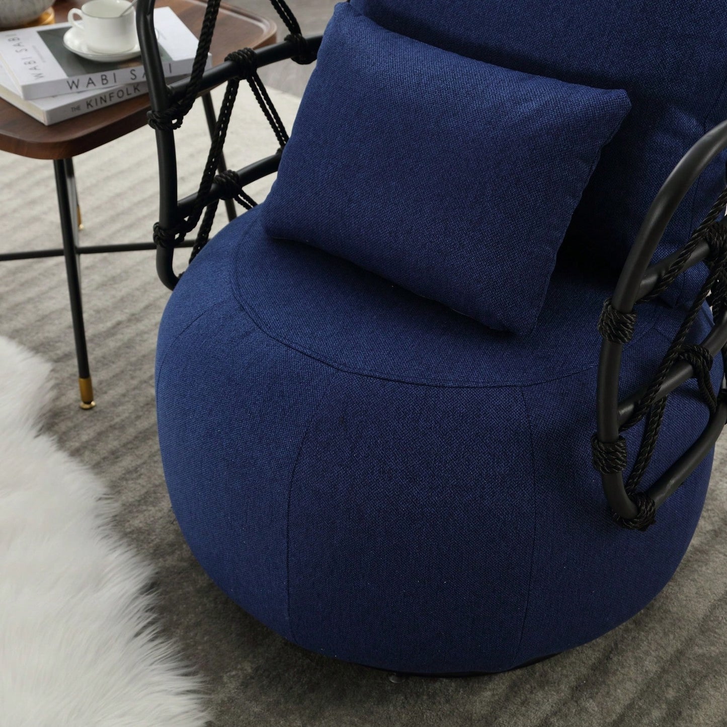 Stylish Velvet Accent Chair with Metal Legs Tufted Design Comfortable Deep Seat for Living Room Bedroom Office 250lb Capacity