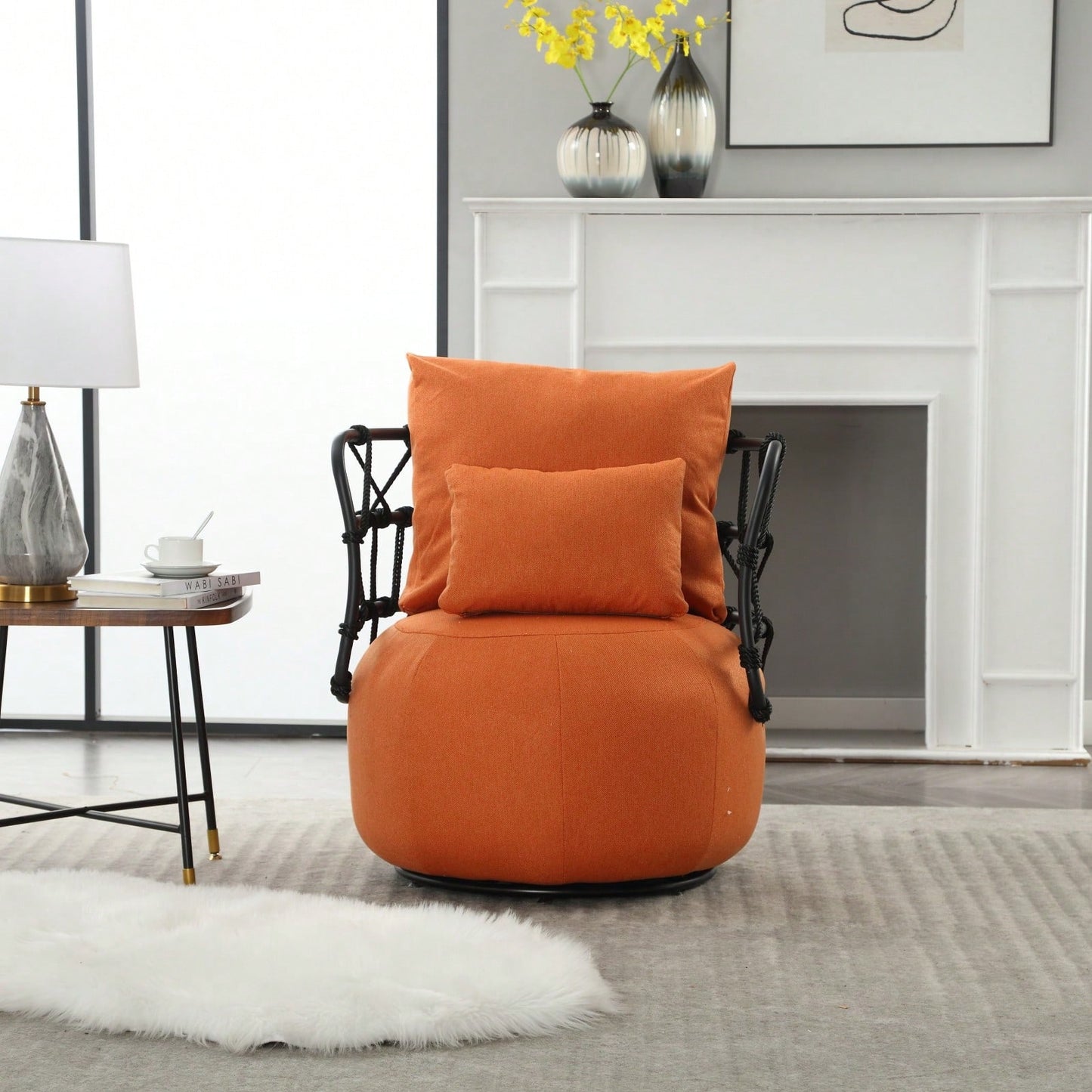 Stylish Velvet Accent Chair with Metal Legs Tufted Design Comfortable Deep Seat for Living Room Bedroom Office 250lb Capacity