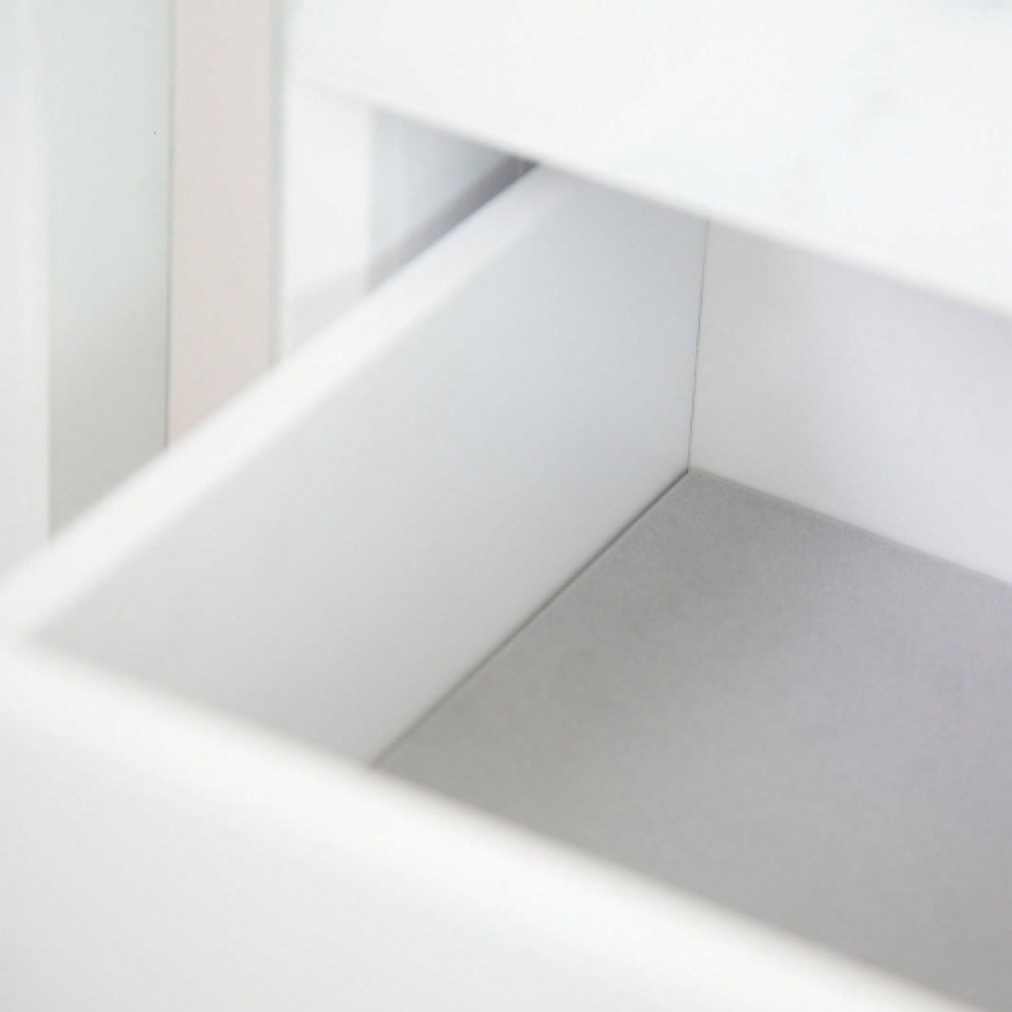 Luxury Marble Makeup Vanity Table with Gold Handles and 2 Drawers 30 Inch Adjustable Footnails for Bedroom Living Room