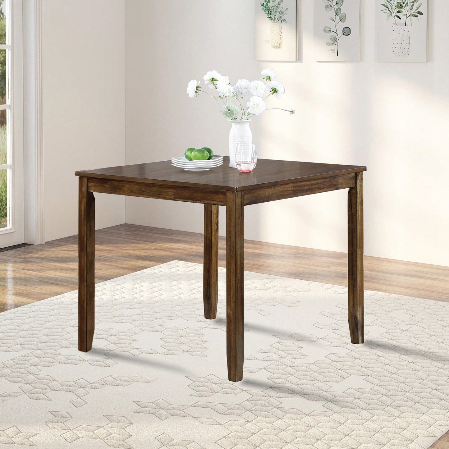 Stylish Square Dining Table For Small Spaces, Only The Table
