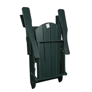 Folding Adirondack Chair, Stackable Arm Rest Ergonomic HDPE All-Weather Adirondack Chair