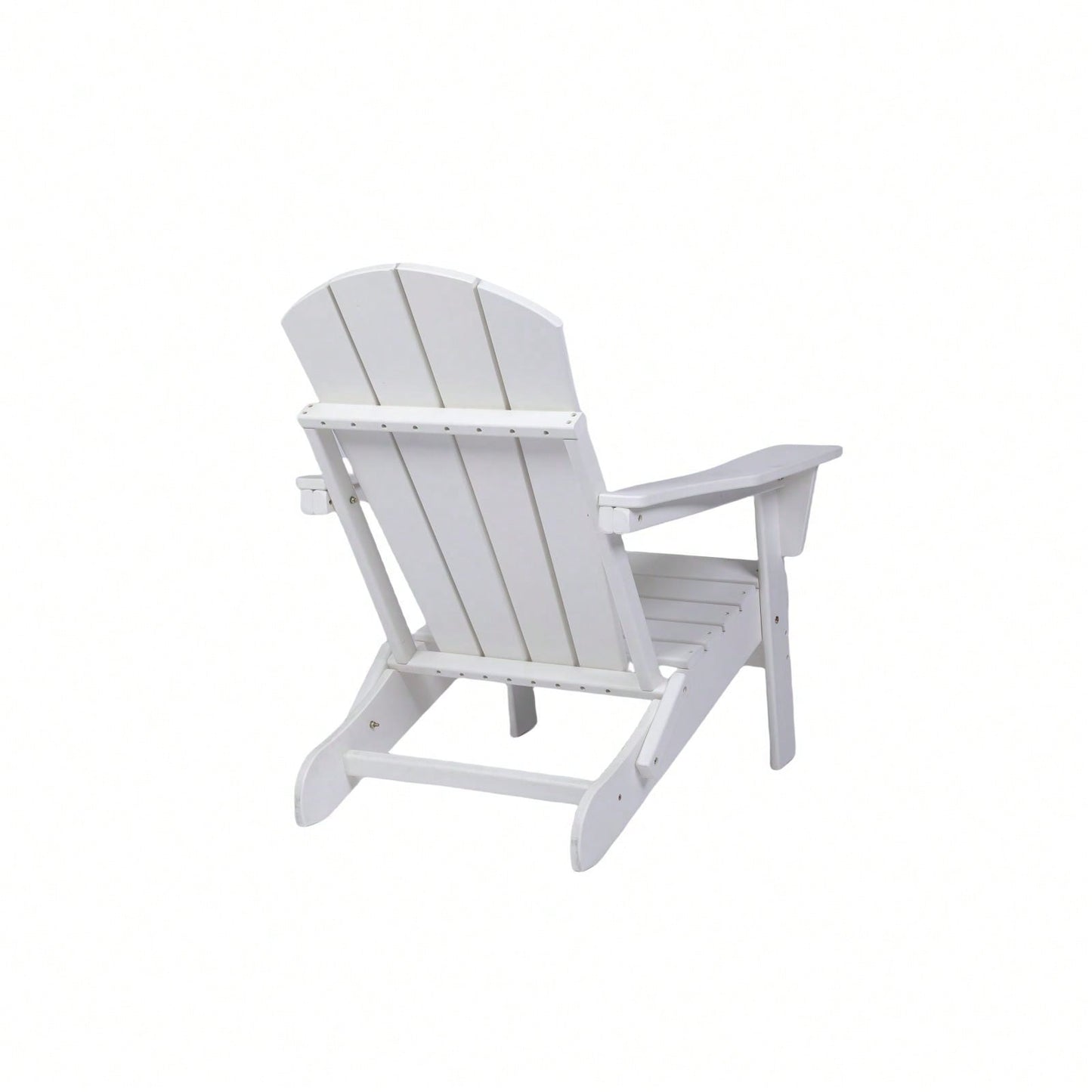 Folding Adirondack Chair, Stackable Arm Rest Ergonomic HDPE All-Weather Adirondack Chair