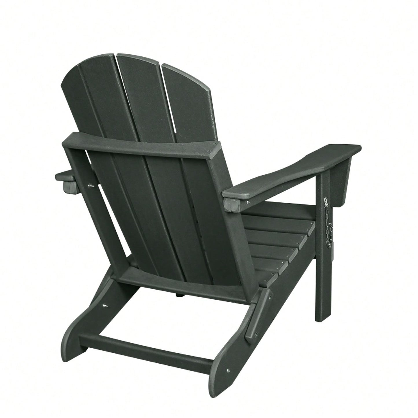 Folding Adirondack Chair, Stackable Arm Rest Ergonomic HDPE All-Weather Adirondack Chair
