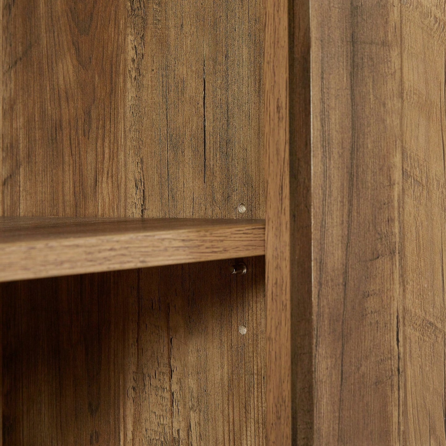 65" Sideboard With Barn Doors, Large Storage Cabinet For Living Room, Entryway, Dining Room, Bedroom