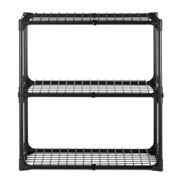 3-Shelf Wire Rack With Cover
