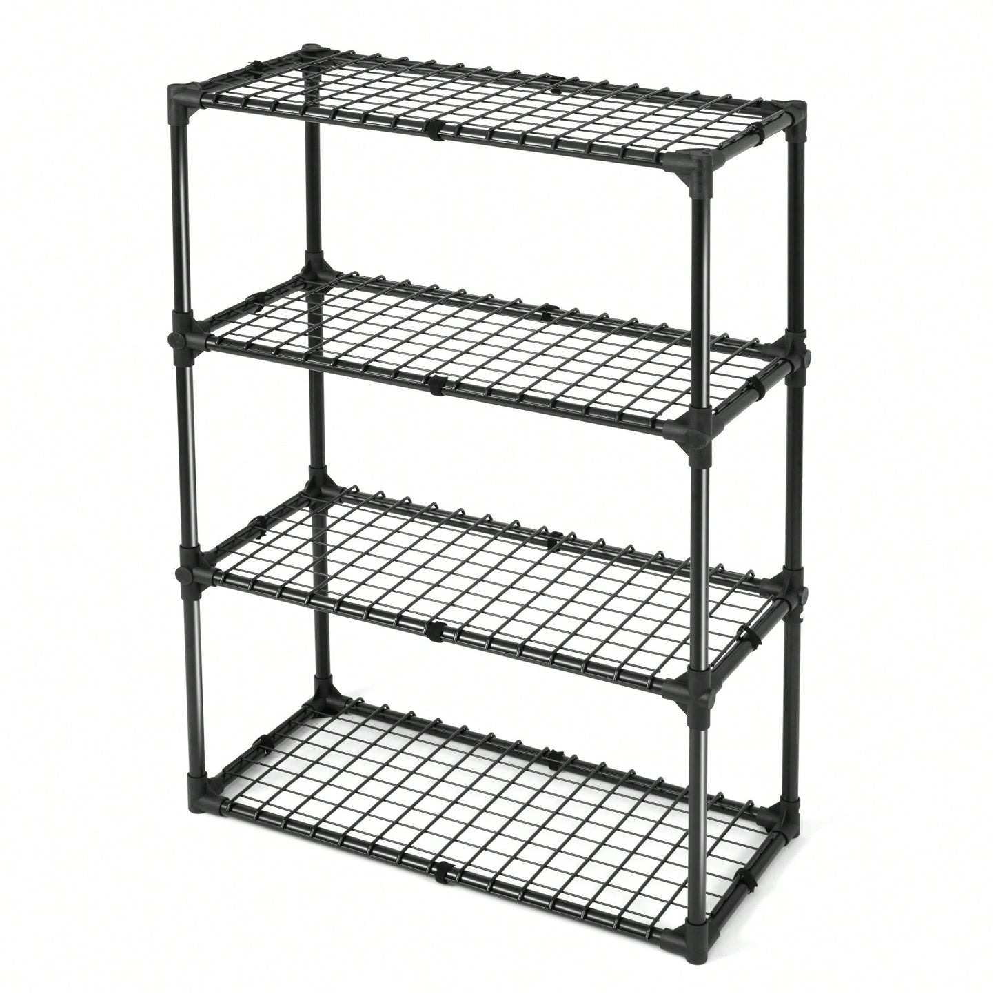 4-Shelf Wire Rack(1Pack) With Cover