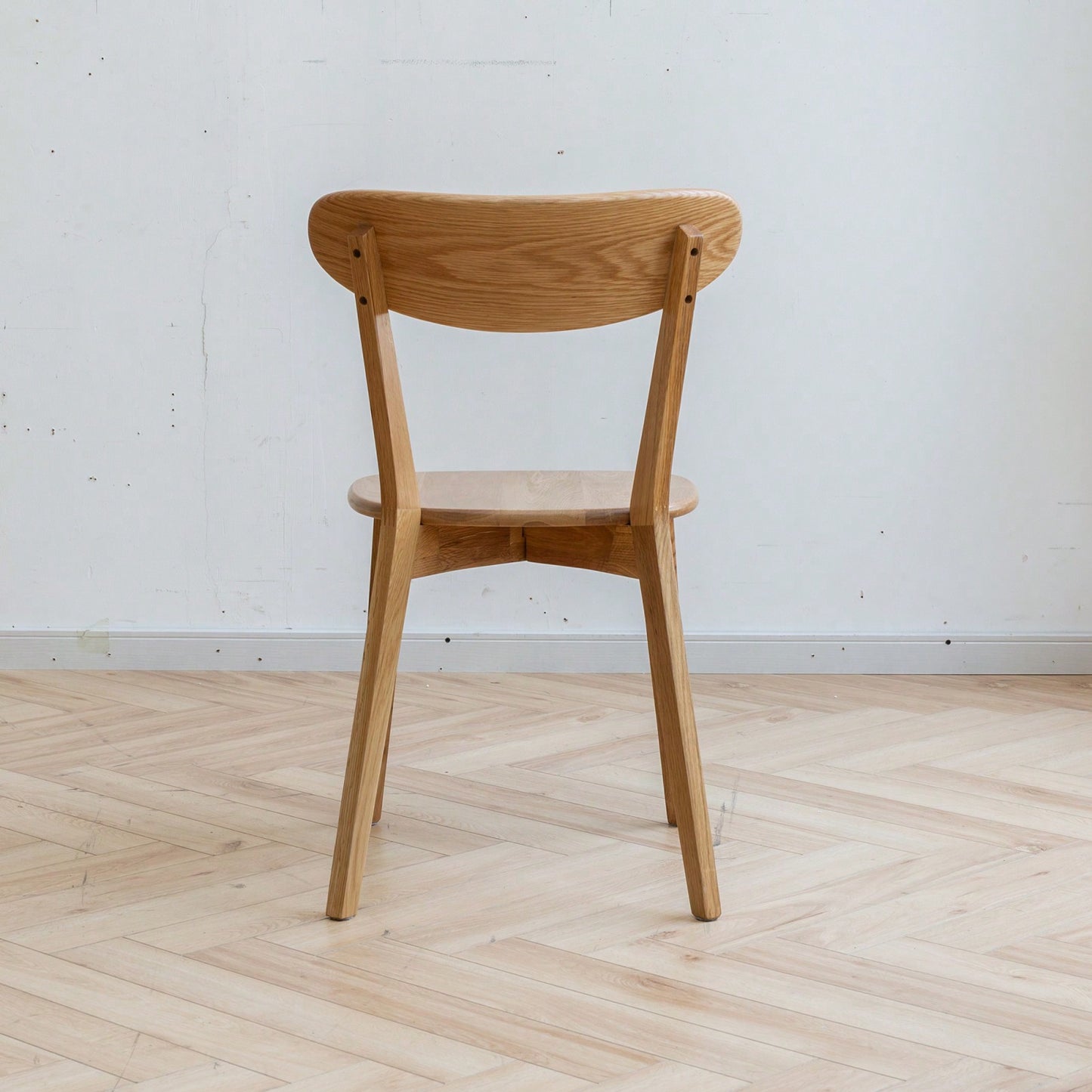 Solid Oak Dining Chairs, FAS Grade, 100% Dirt-Free Wood Chair, Solid Chair, Table Chair, Wooden Living Room Chair, Simple And Natural
