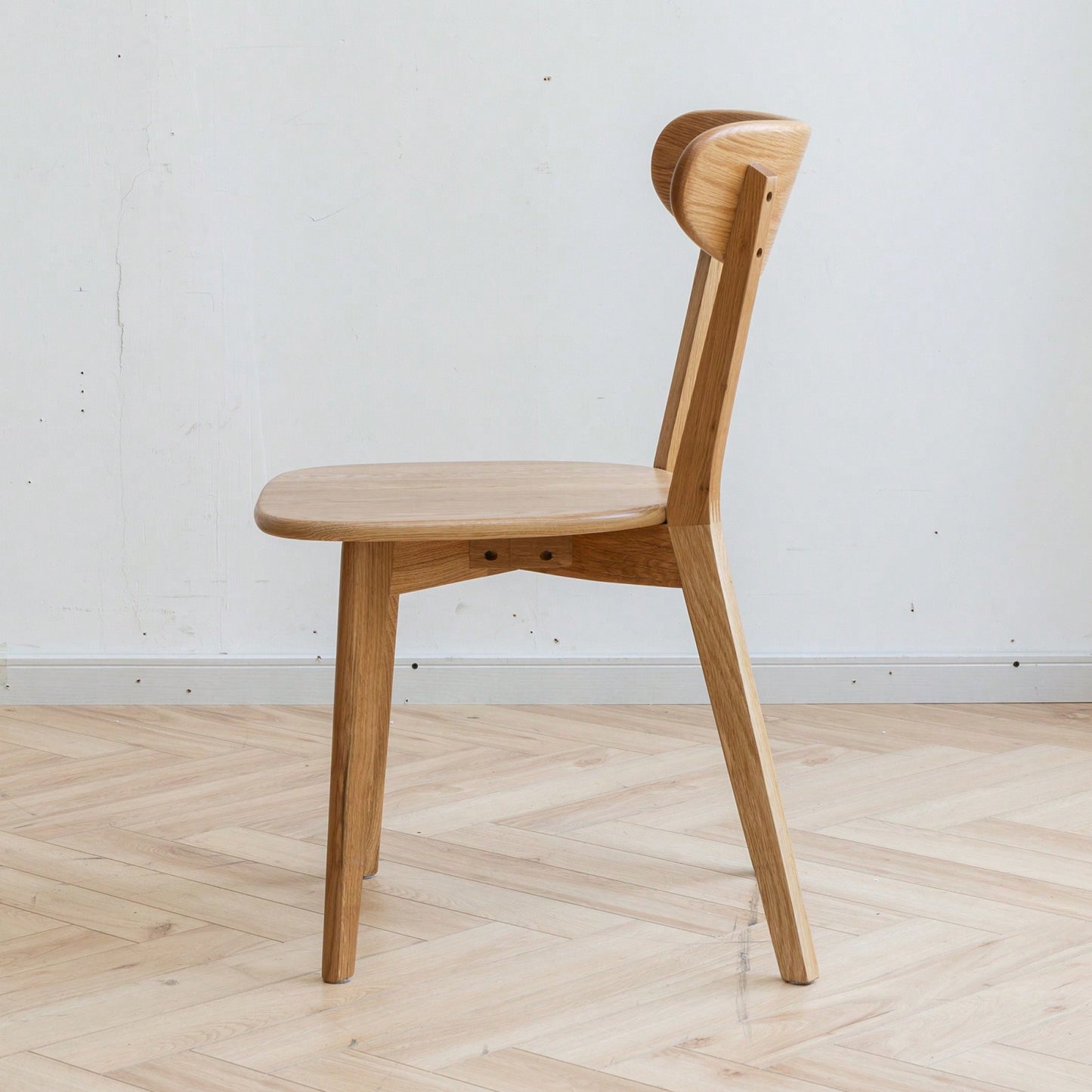 Solid Oak Dining Chairs, FAS Grade, 100% Dirt-Free Wood Chair, Solid Chair, Table Chair, Wooden Living Room Chair, Simple And Natural