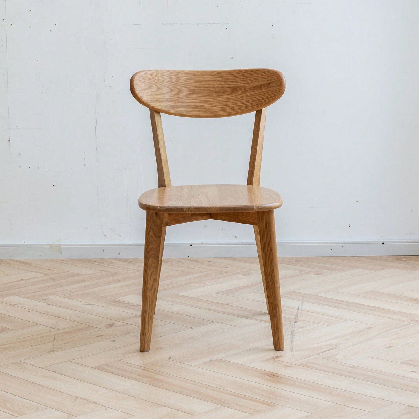Solid Oak Dining Chairs, FAS Grade, 100% Dirt-Free Wood Chair, Solid Chair, Table Chair, Wooden Living Room Chair, Simple And Natural