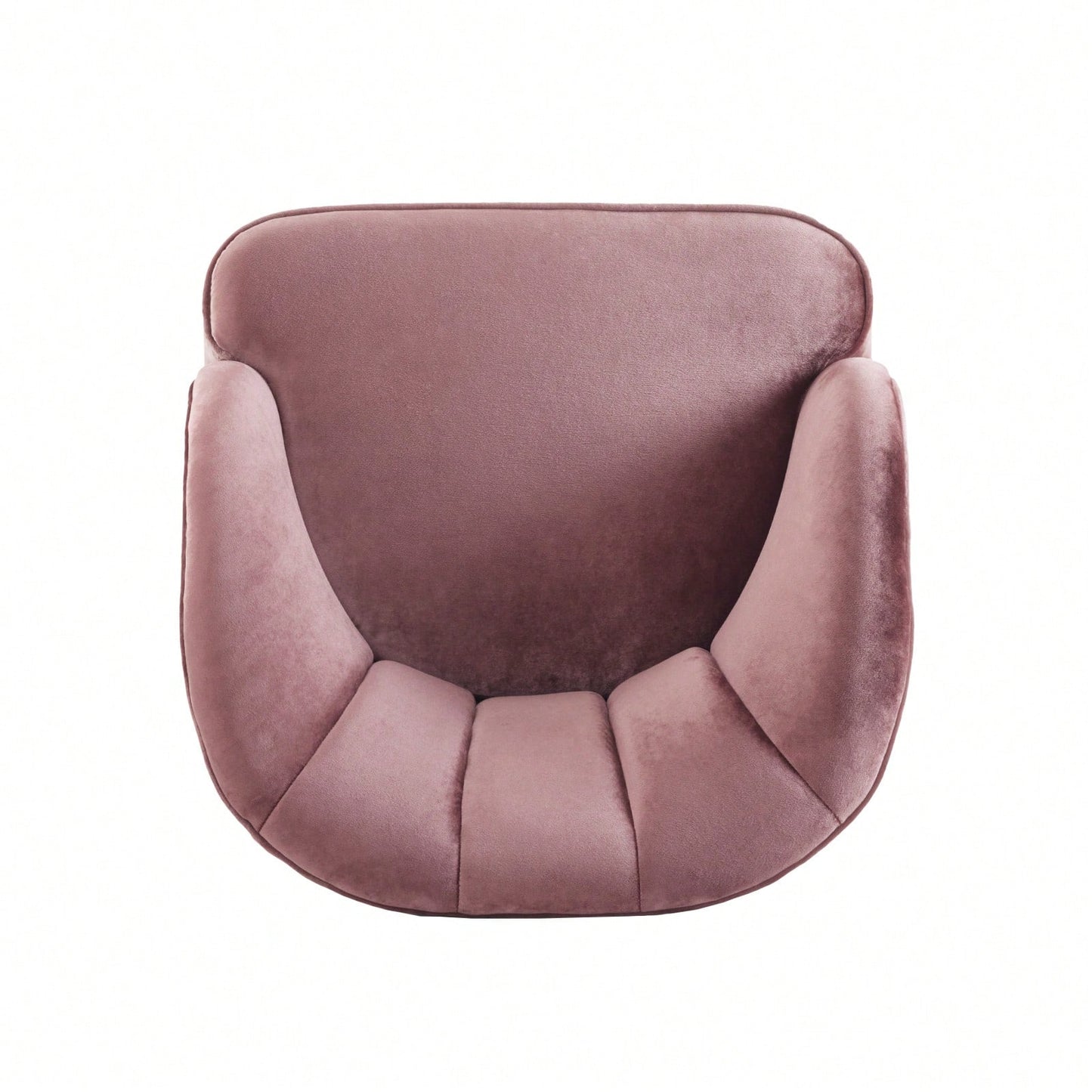 Modern Upholstered Accent Chair, Velvet Armchair With Sturdy Wooden Legs, Comfortable Tufted Barrel Chair For Living Room, Bedroom, Office