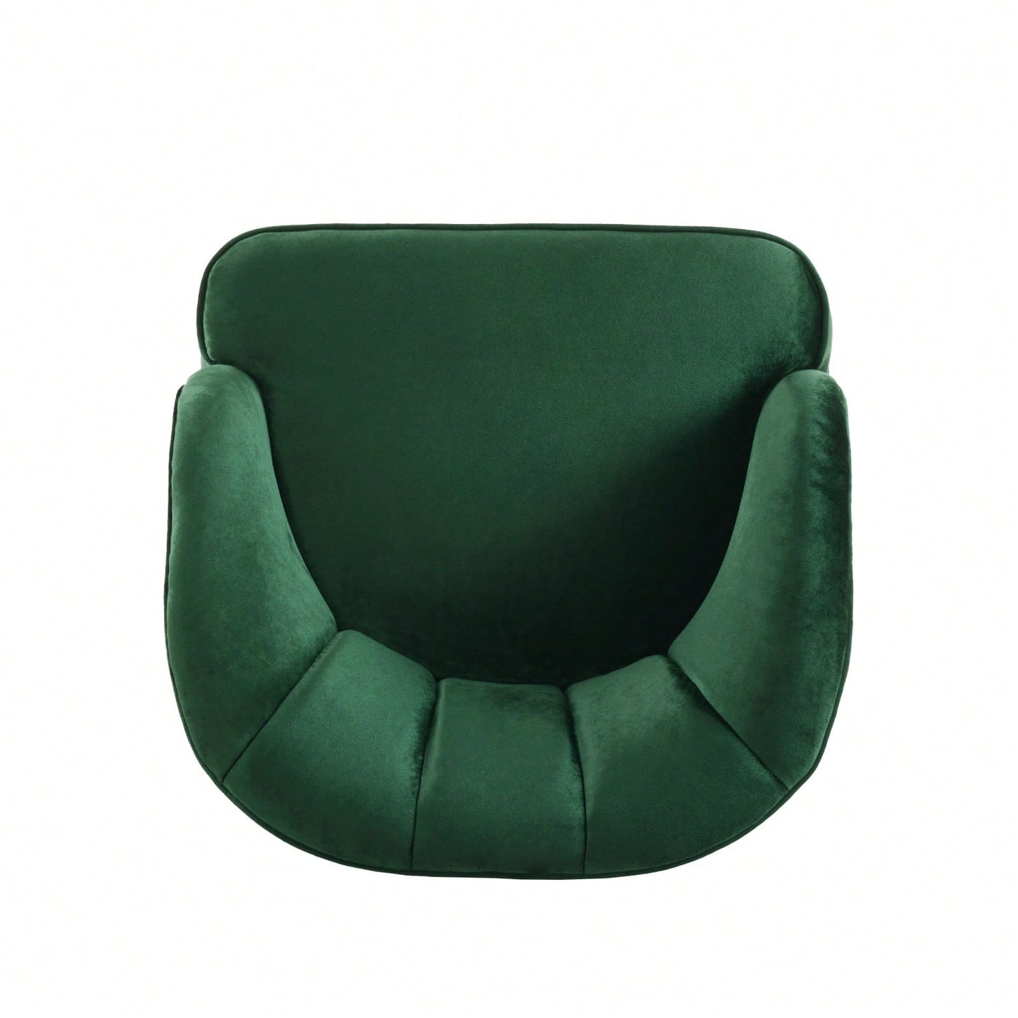 Modern Upholstered Accent Chair, Velvet Armchair With Sturdy Wooden Legs, Comfortable Tufted Barrel Chair For Living Room, Bedroom, Office