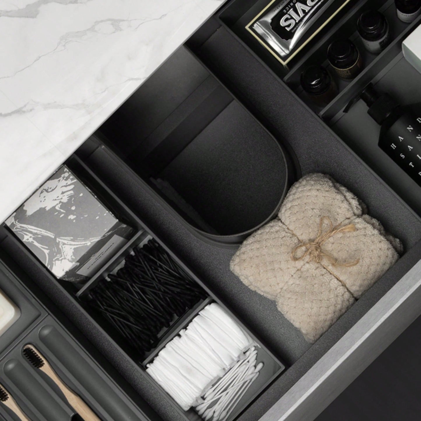 Drawer Storage Box, Multi-Use Drawer Organizer For Kitchen, Bathroom, Office Desk, Makeup, Jewelry
