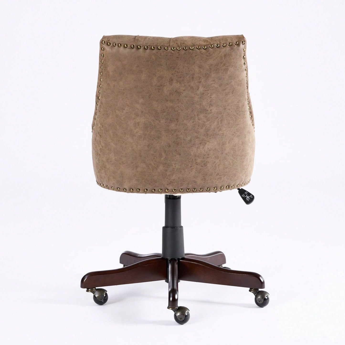 Medieval Retro Style Sheepskin Pattern Fabric Home Office Chair