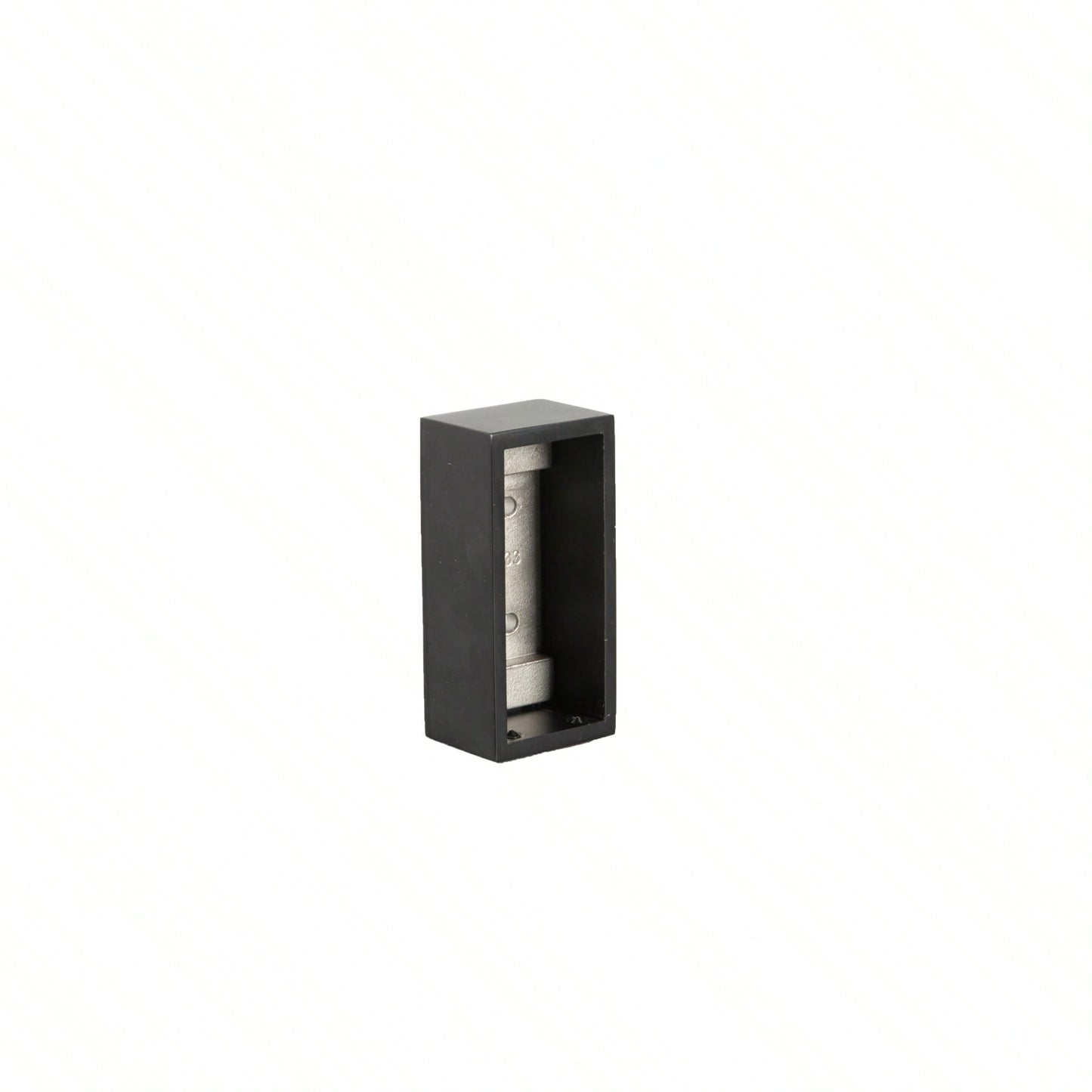 Matte Black Shower Rod Bracket - Stylish Support for Secure Installation - Durable Modern Design for Long Lasting Use