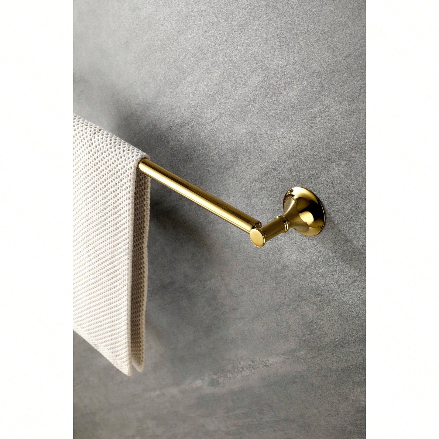 6-Piece Wall Mounted Bathroom Hardware Set with Corrosion-Resistant Finish for Towel Bars and Organization