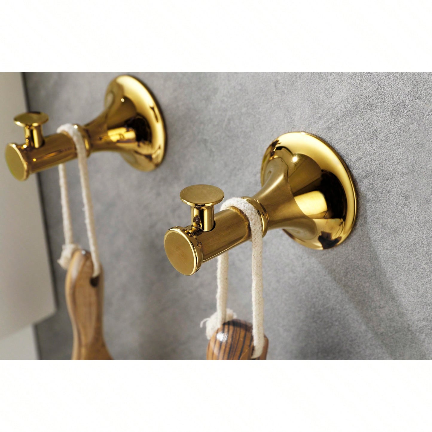 6-Piece Wall Mounted Bathroom Hardware Set with Corrosion-Resistant Finish for Towel Bars and Organization