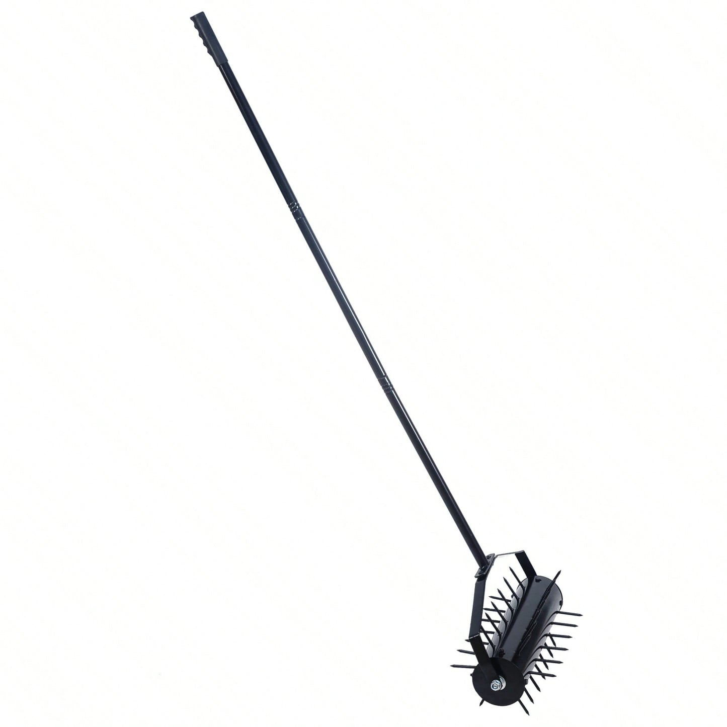 Manual Lawn Aerator with 58 Inch Handle for Enhanced Soil Aeration and Drainage for Healthier Lawns and Gardens
