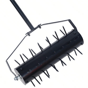 Manual Lawn Aerator with 58 Inch Handle for Enhanced Soil Aeration and Drainage for Healthier Lawns and Gardens