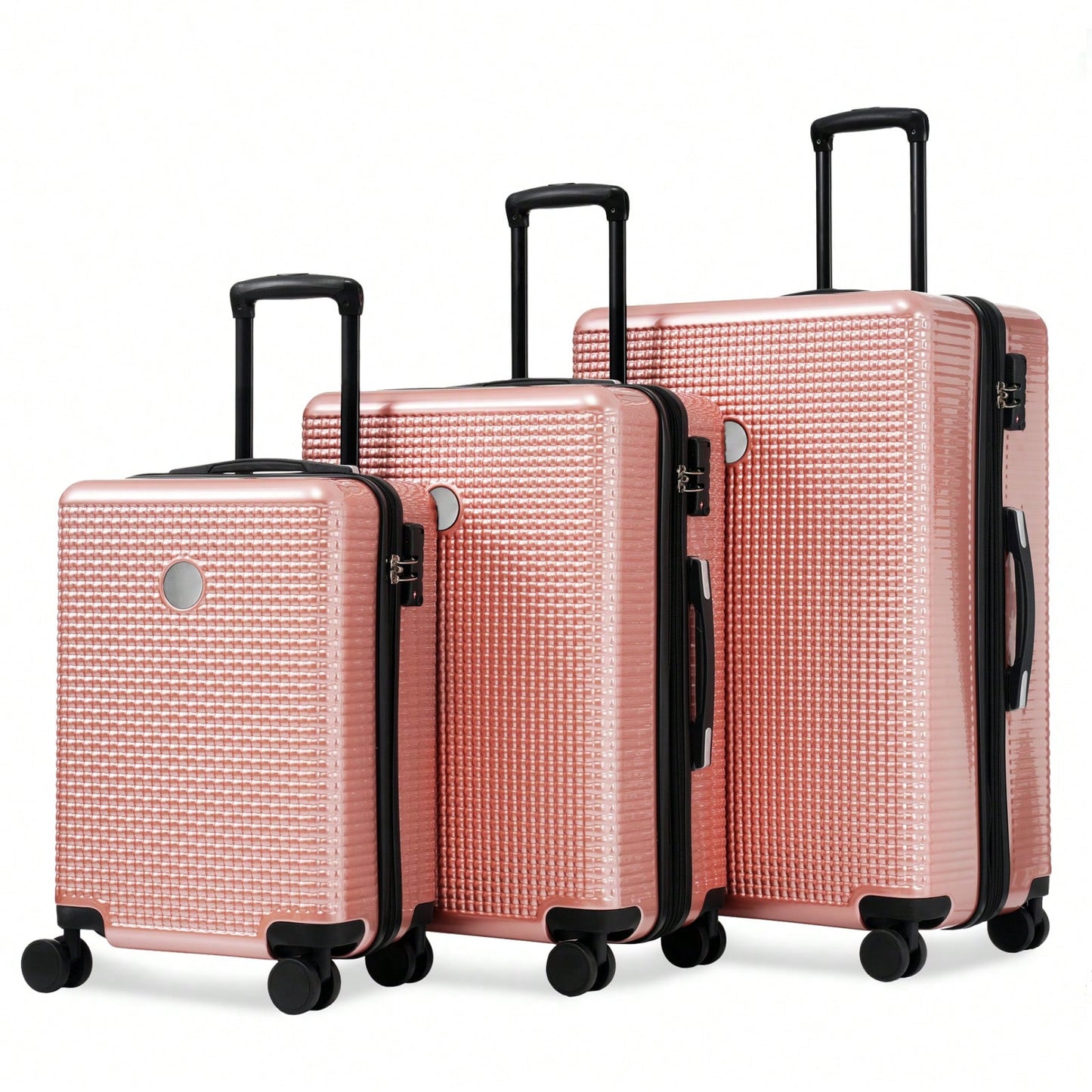 Ultimate 3-Piece Hardshell Luggage Set With TSA Lock For Halloween And Christmas Festival