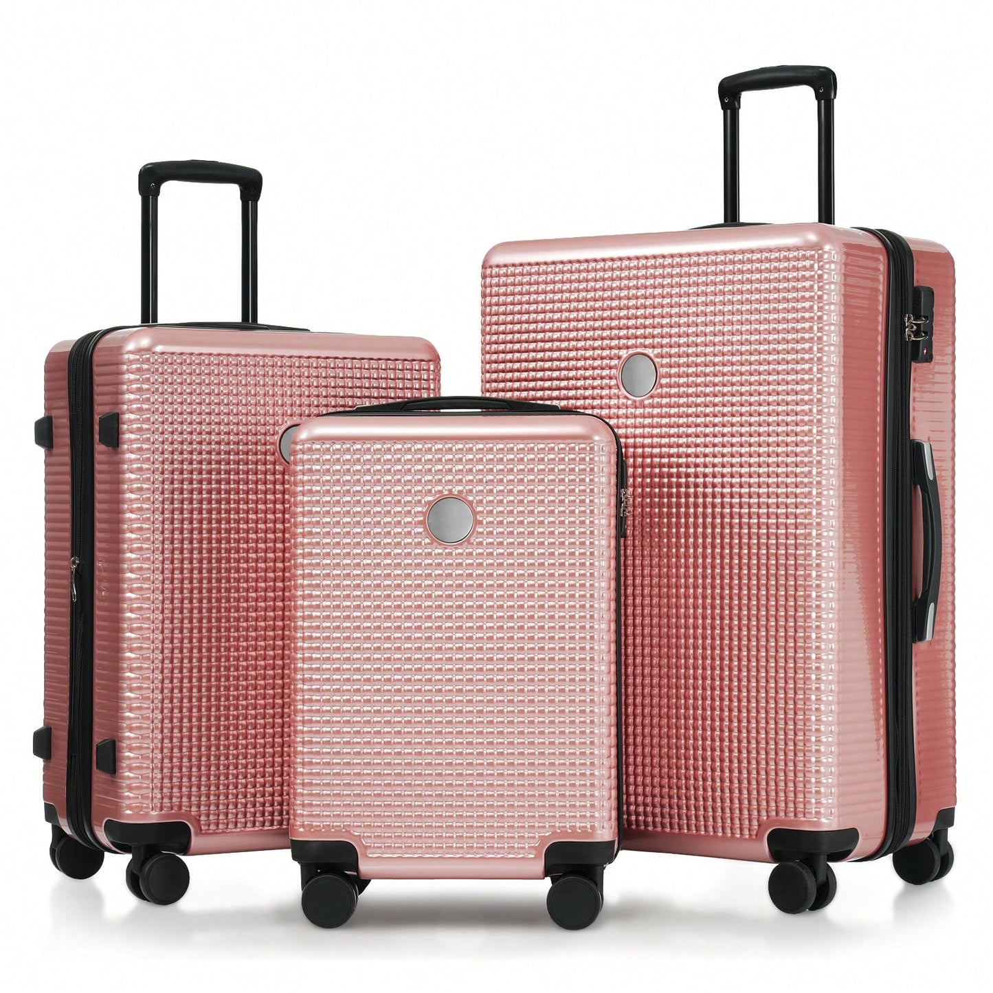 Ultimate 3-Piece Hardshell Luggage Set With TSA Lock For Halloween And Christmas Festival