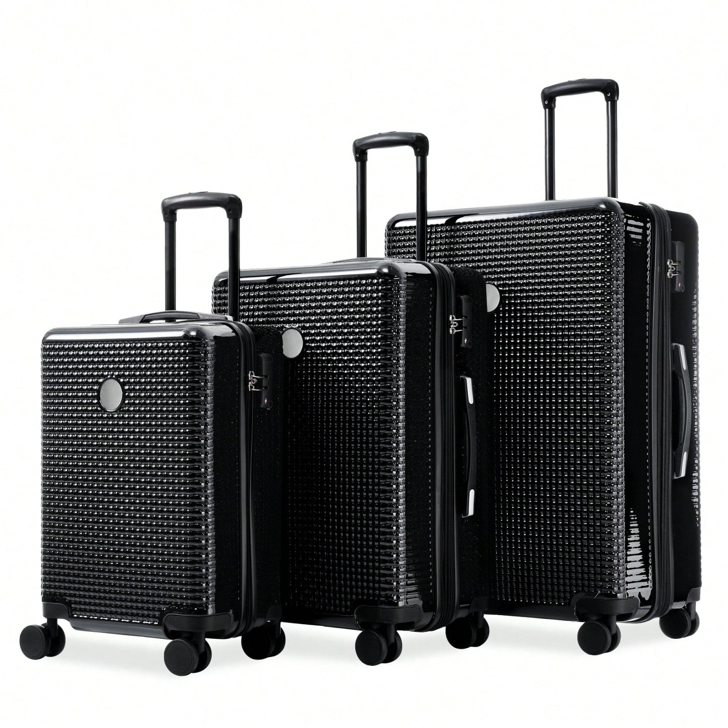 Ultimate 3-Piece Hardshell Luggage Set With TSA Lock For Halloween And Christmas Festival