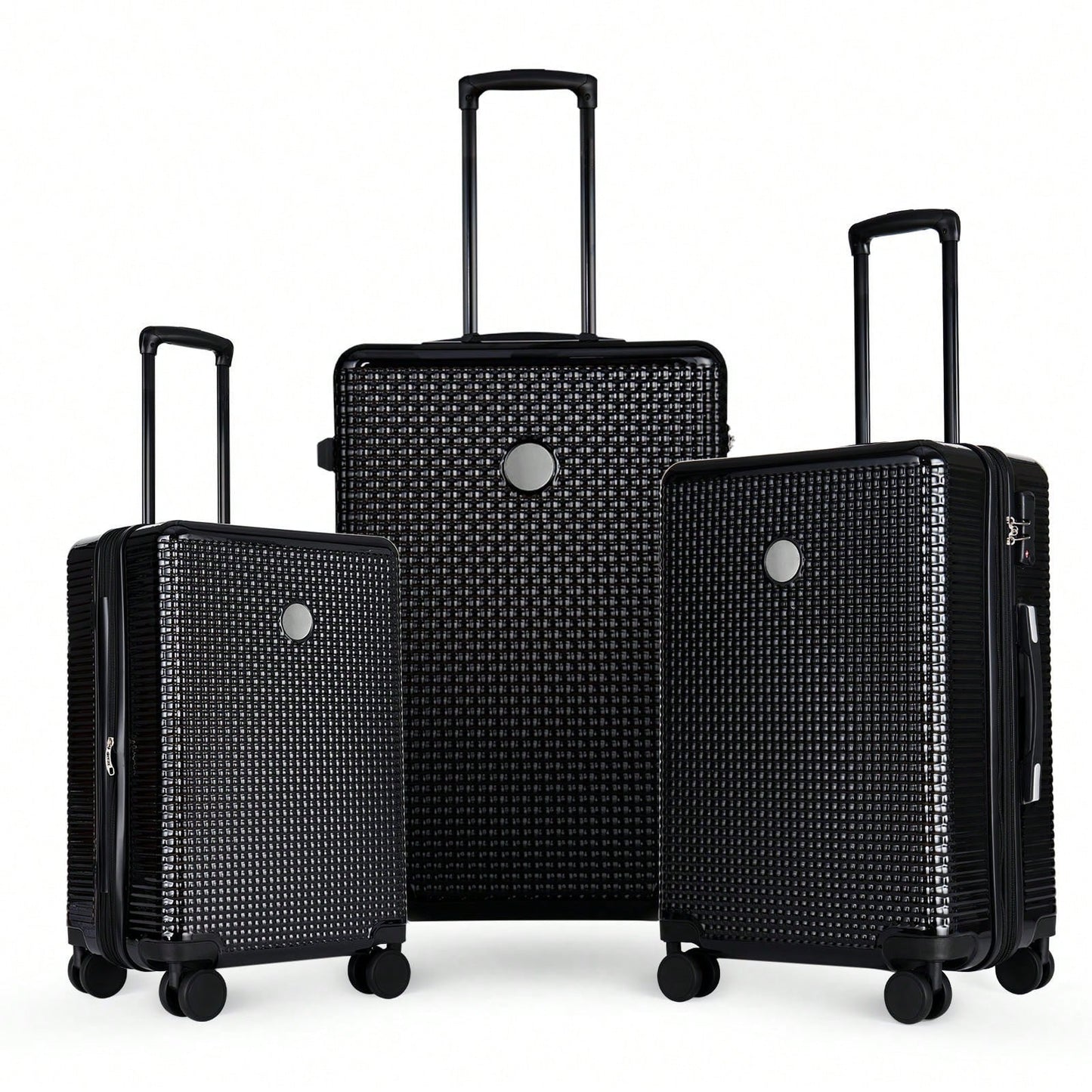 Ultimate 3-Piece Hardshell Luggage Set With TSA Lock For Halloween And Christmas Festival