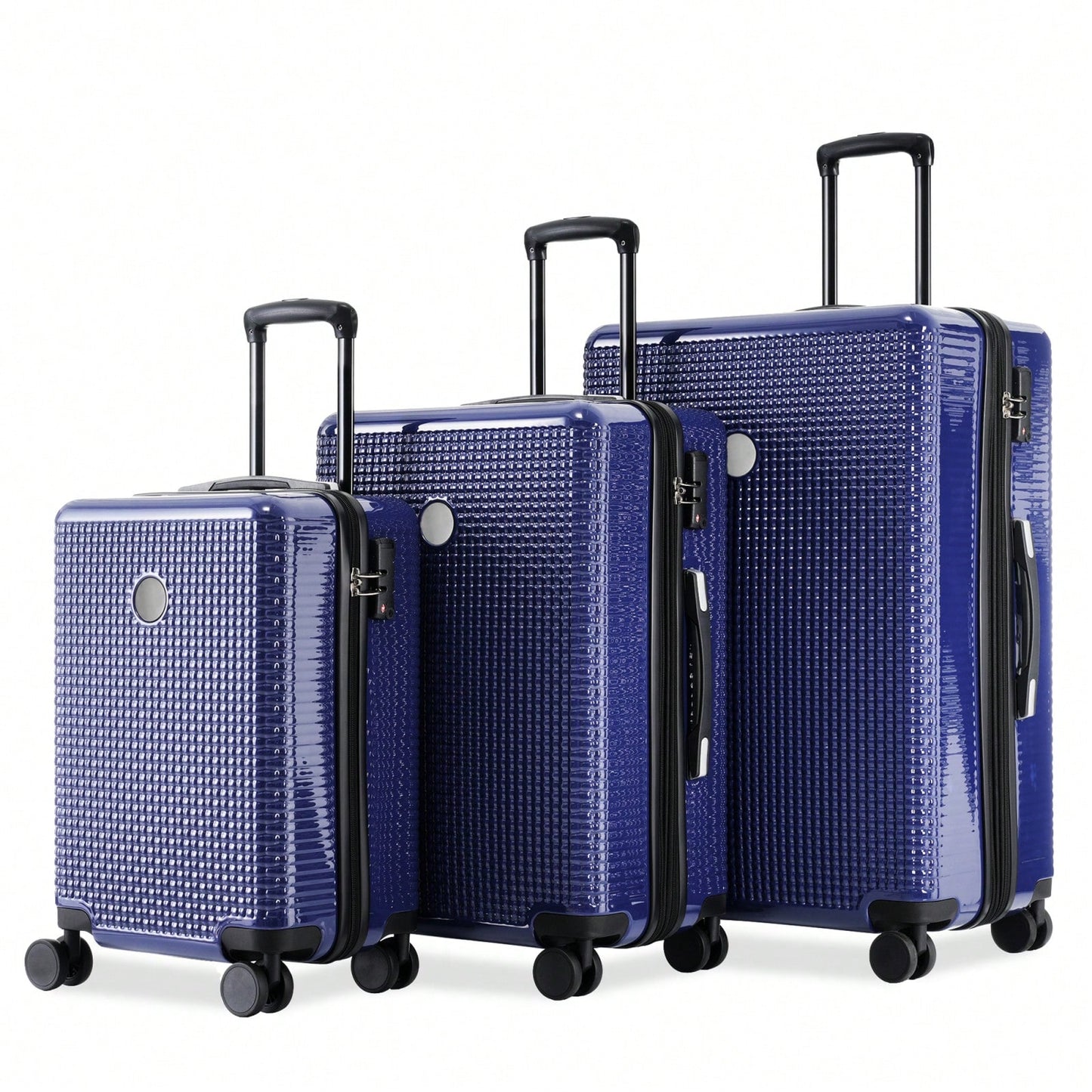 Ultimate 3-Piece Hardshell Luggage Set With TSA Lock For Halloween And Christmas Festival