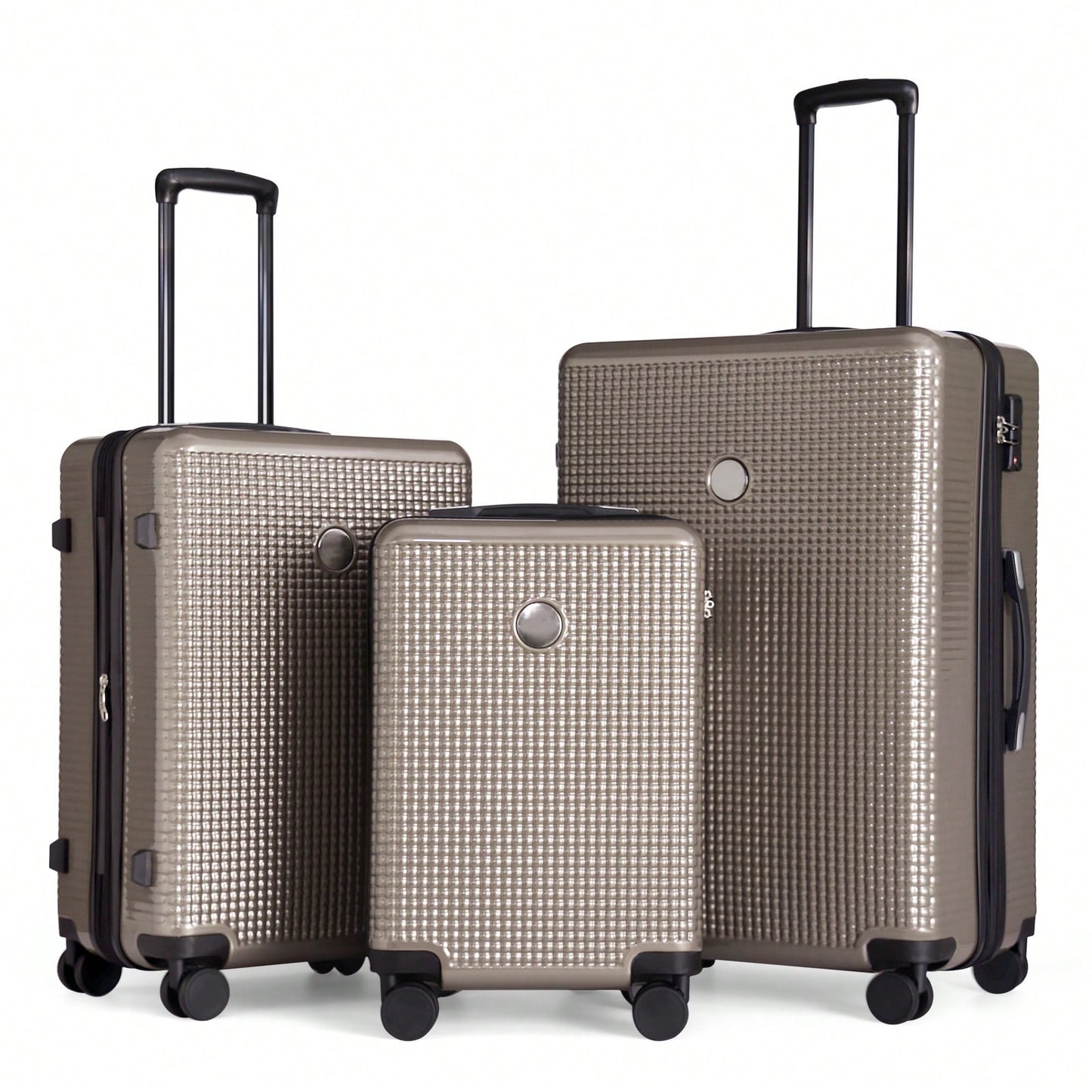 Ultimate 3-Piece Hardshell Luggage Set With TSA Lock For Halloween And Christmas Festival