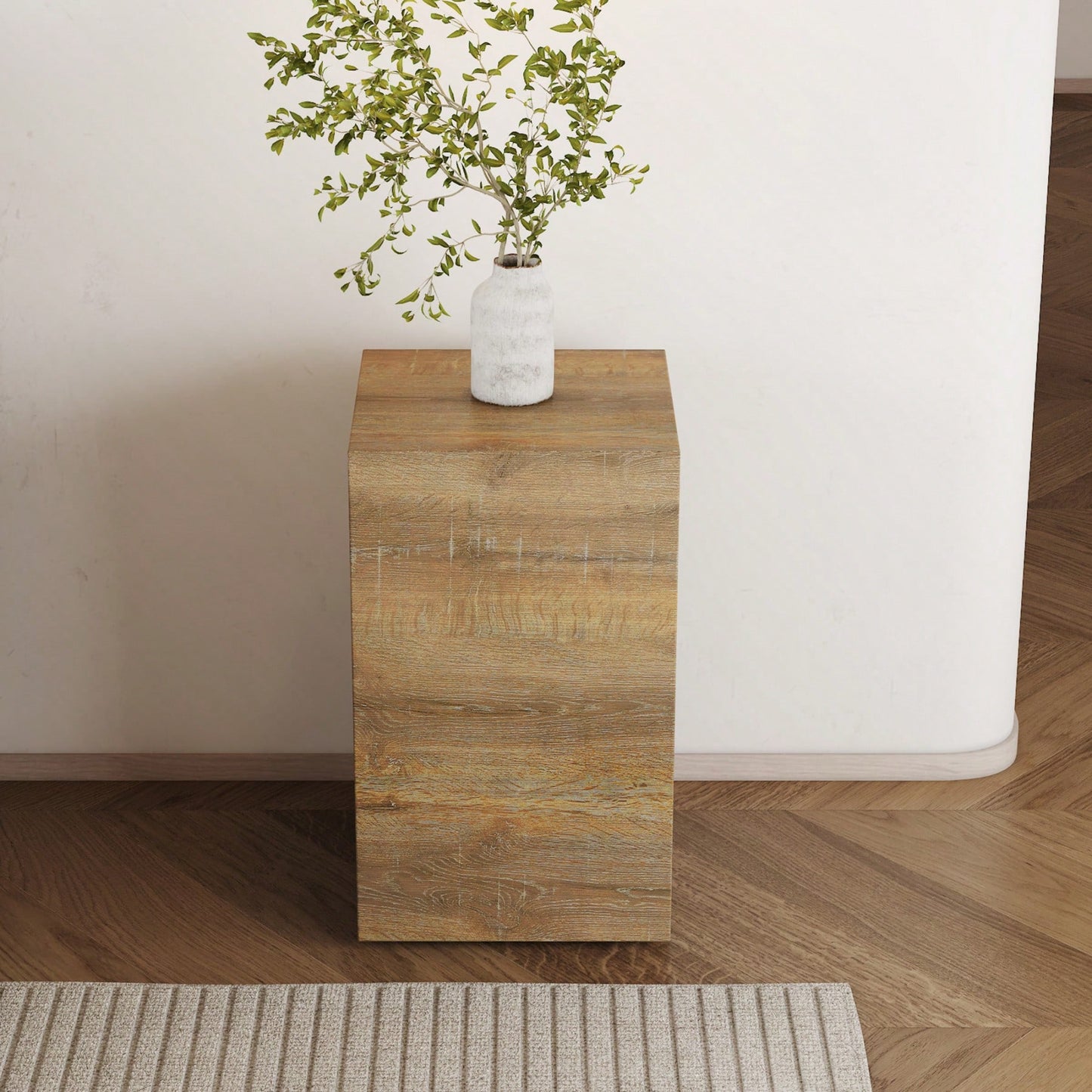 Modern MDF Coffee Table With Texture – Stylish And Easy To Assemble